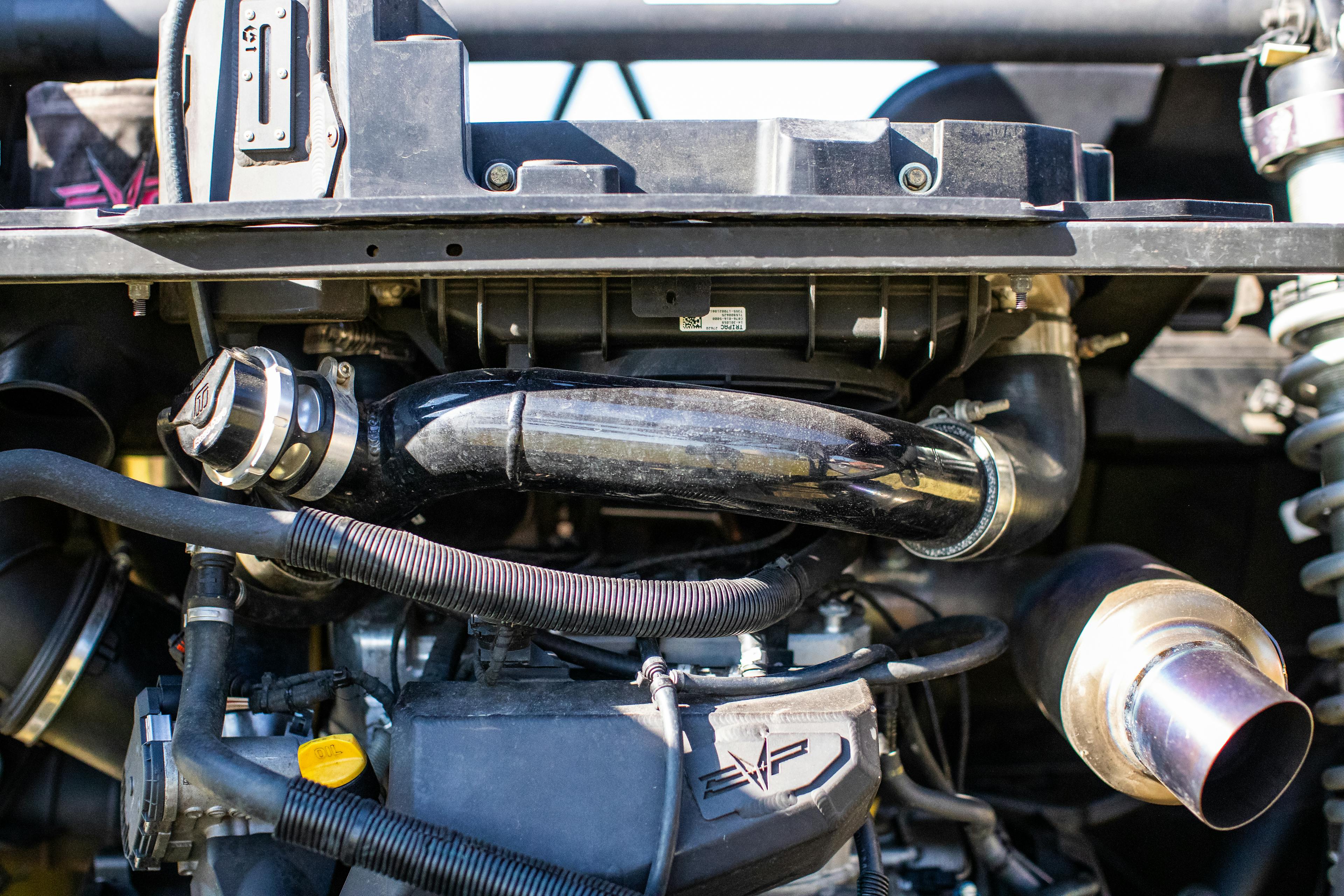 2021 Can-Am Maverick X3 exhaust/turbo piping