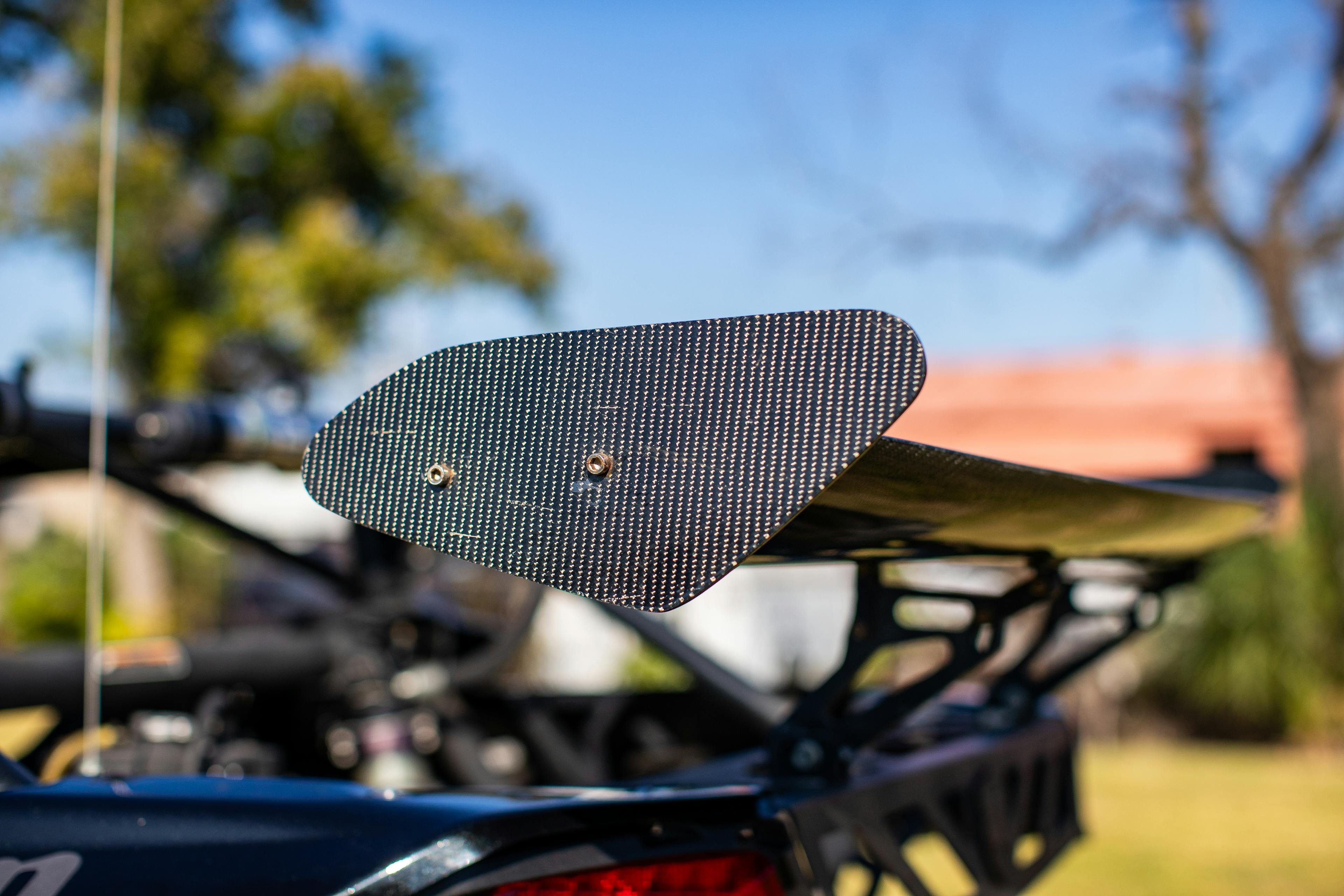 2021 Can-Am Maverick X3 wing closeup