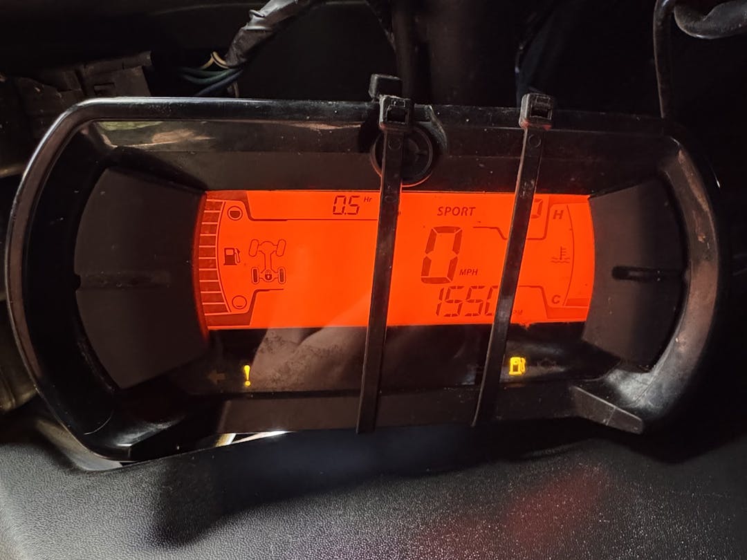 2021 Can-Am Maverick X3 odometer