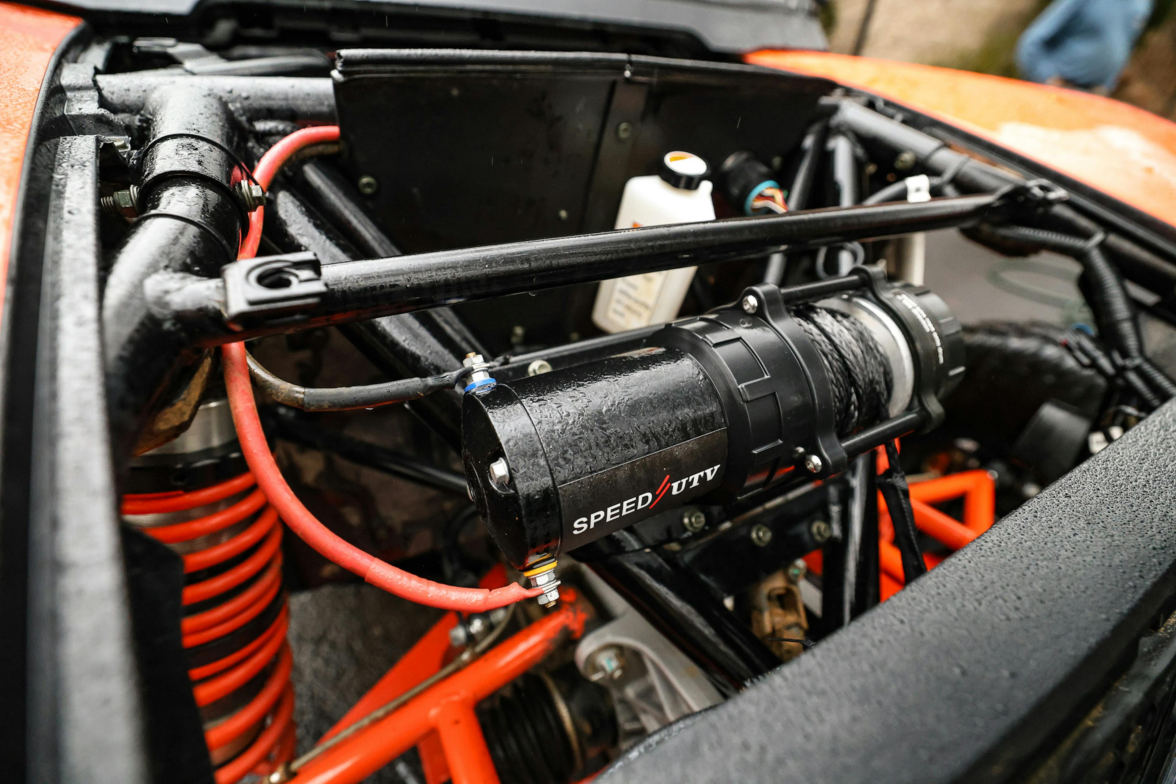 2023 Speed UTV Baja Bandit RG Edition winch detail