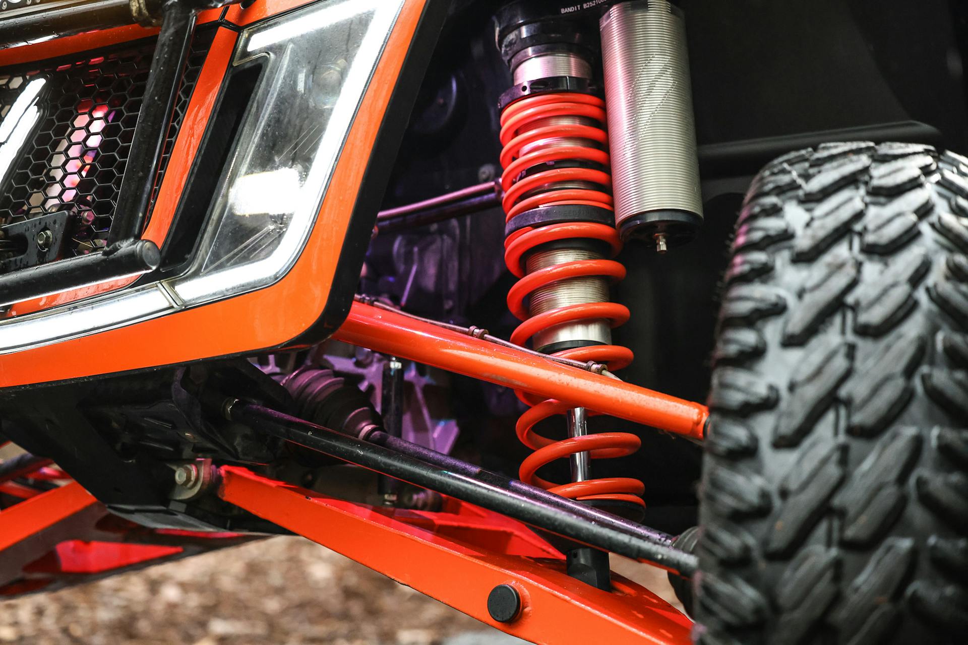 2023 Speed UTV Baja Bandit RG Edition driver front suspension