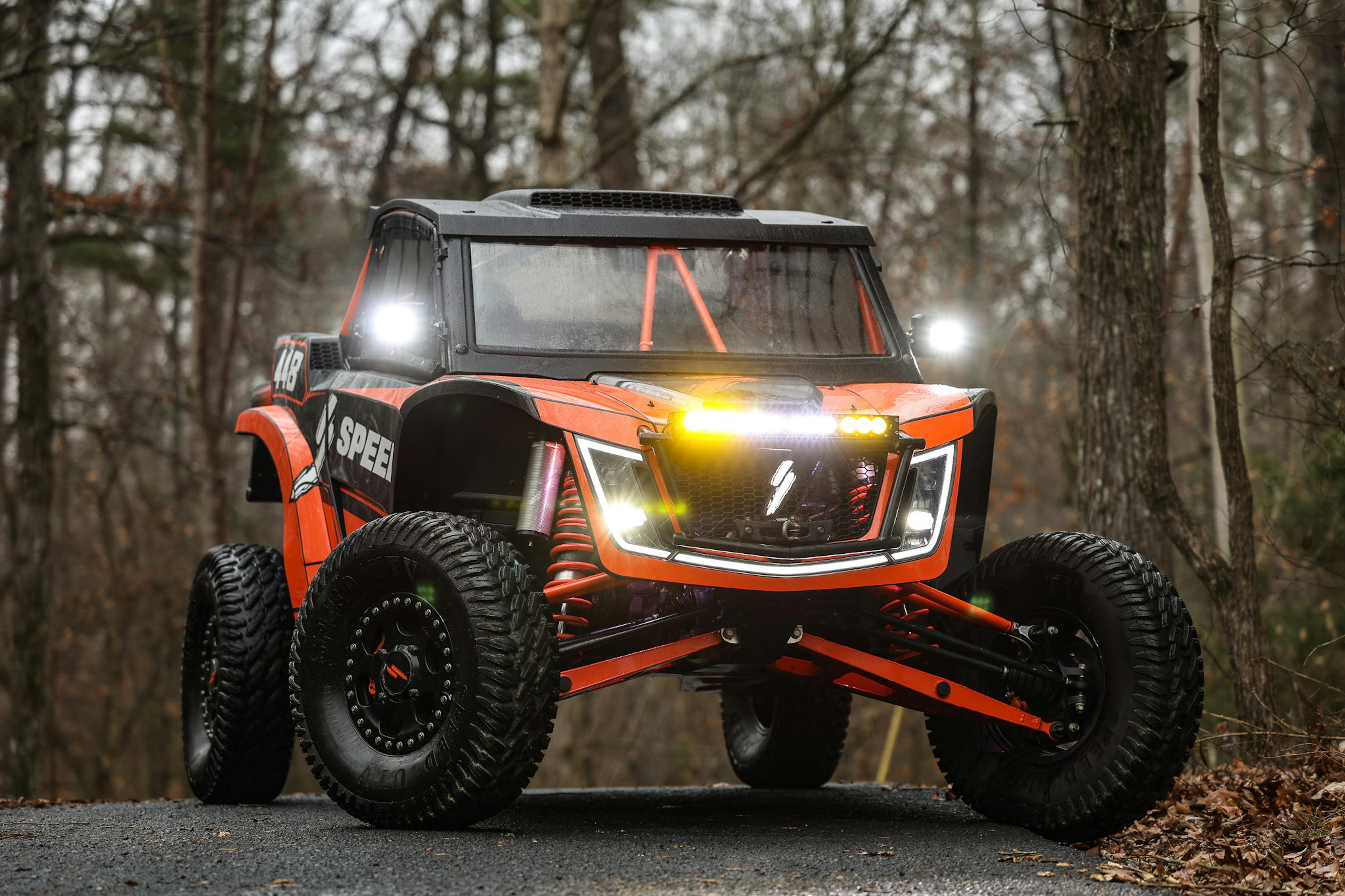 2023 Speed UTV Baja Bandit RG Edition passenger front 3/4 narrow