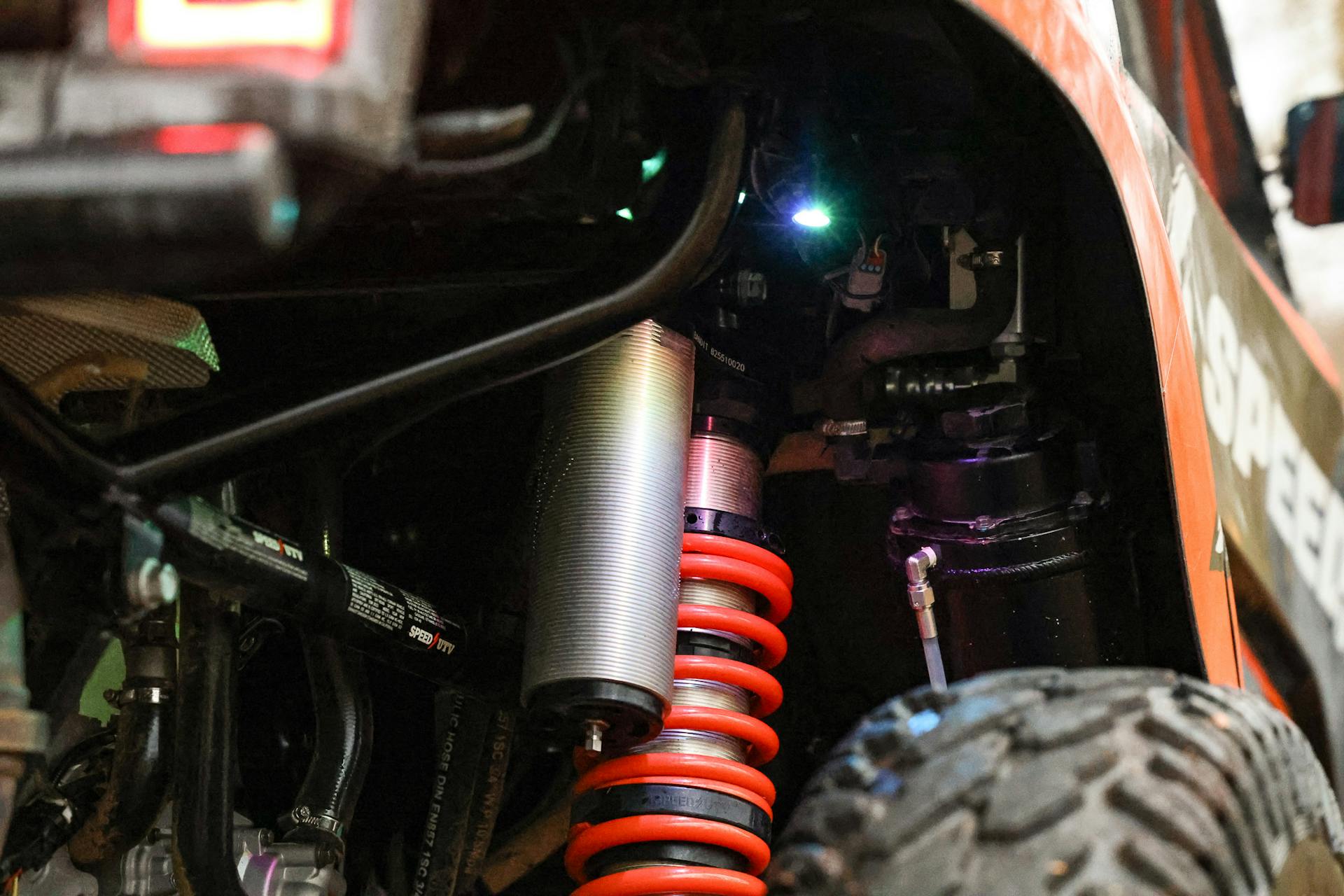 2023 Speed UTV Baja Bandit RG Edition passenger rear suspension