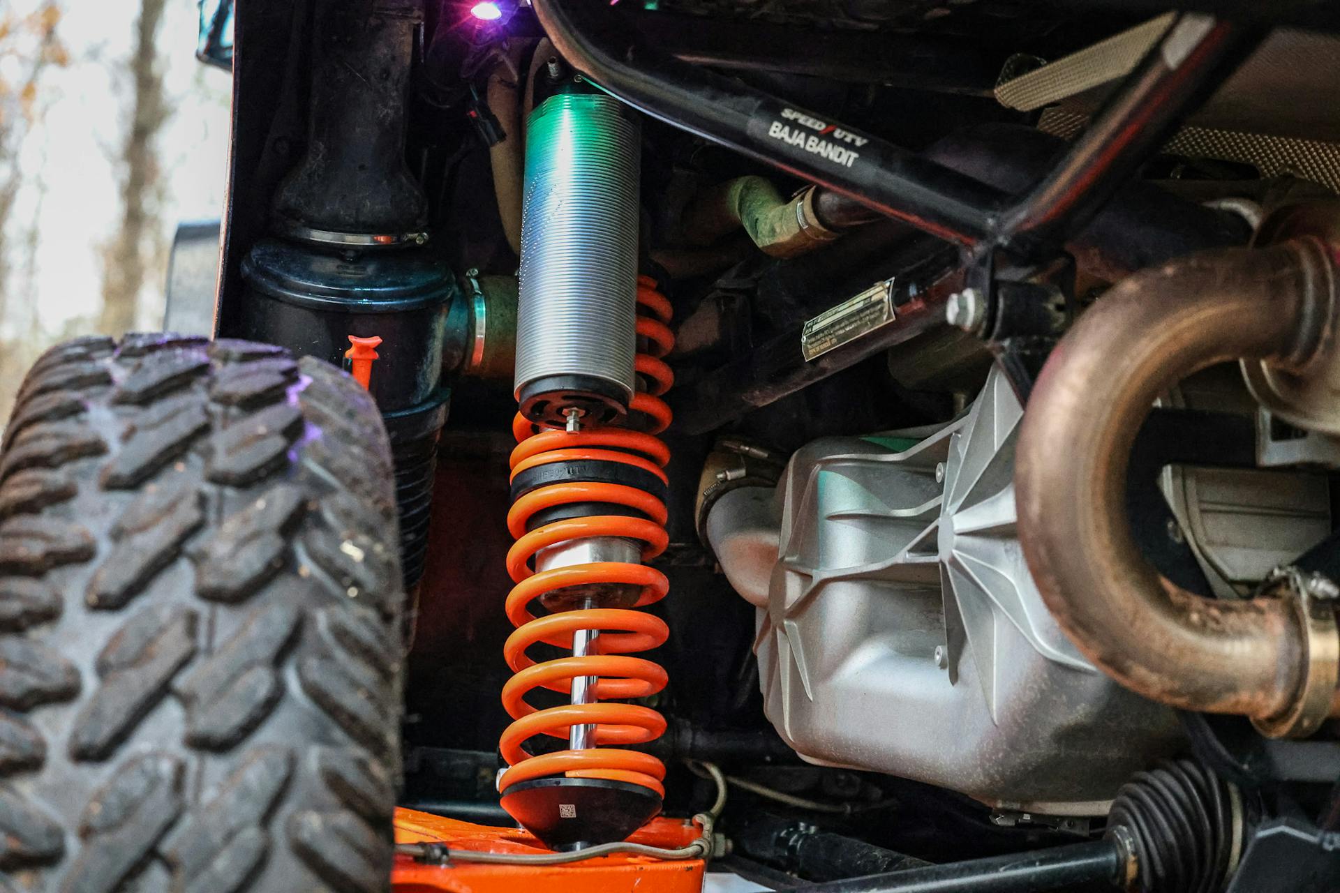 2023 Speed UTV Baja Bandit RG Edition driver rear shock
