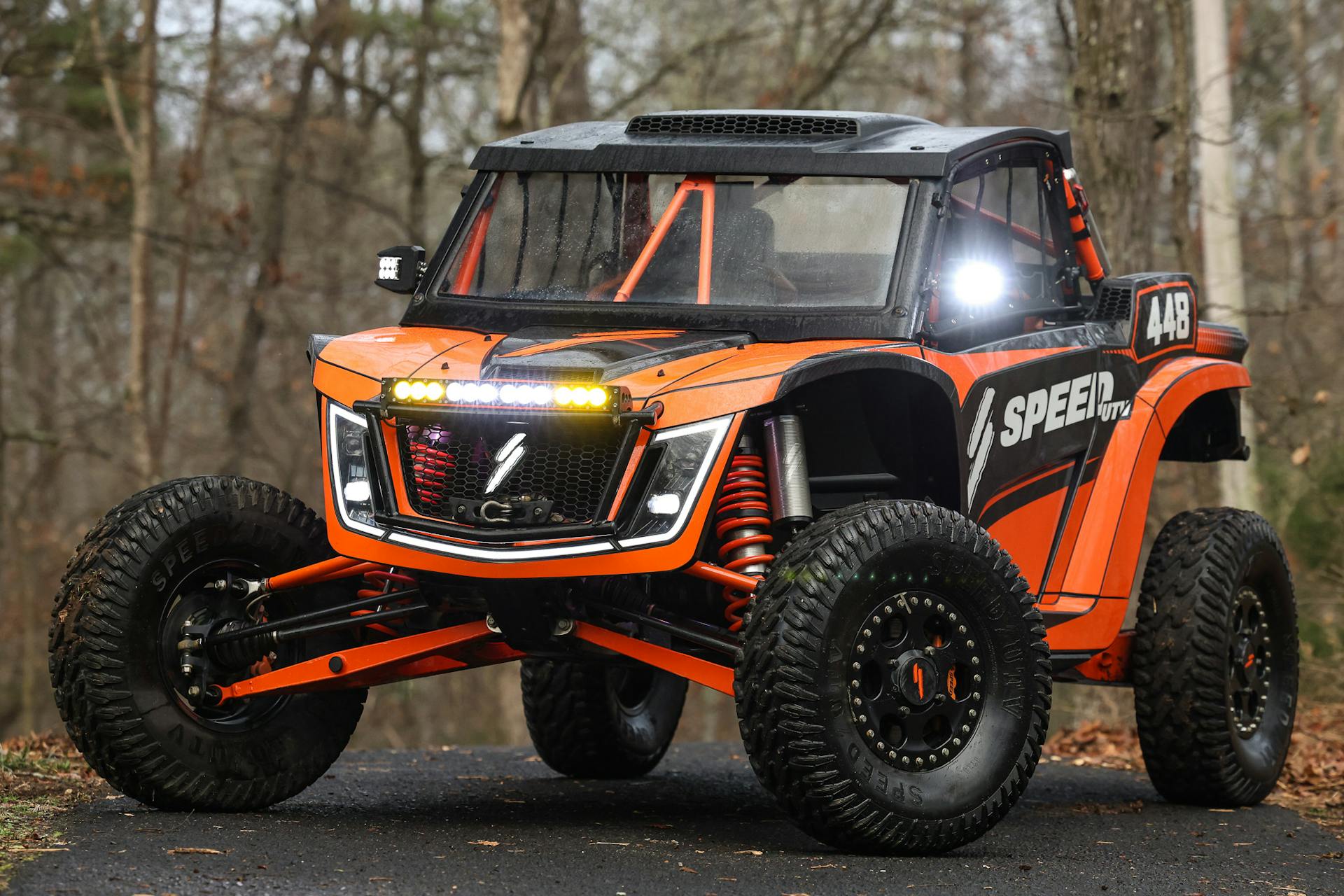 2023 Speed UTV Baja Bandit RG Edition front driver 3/4