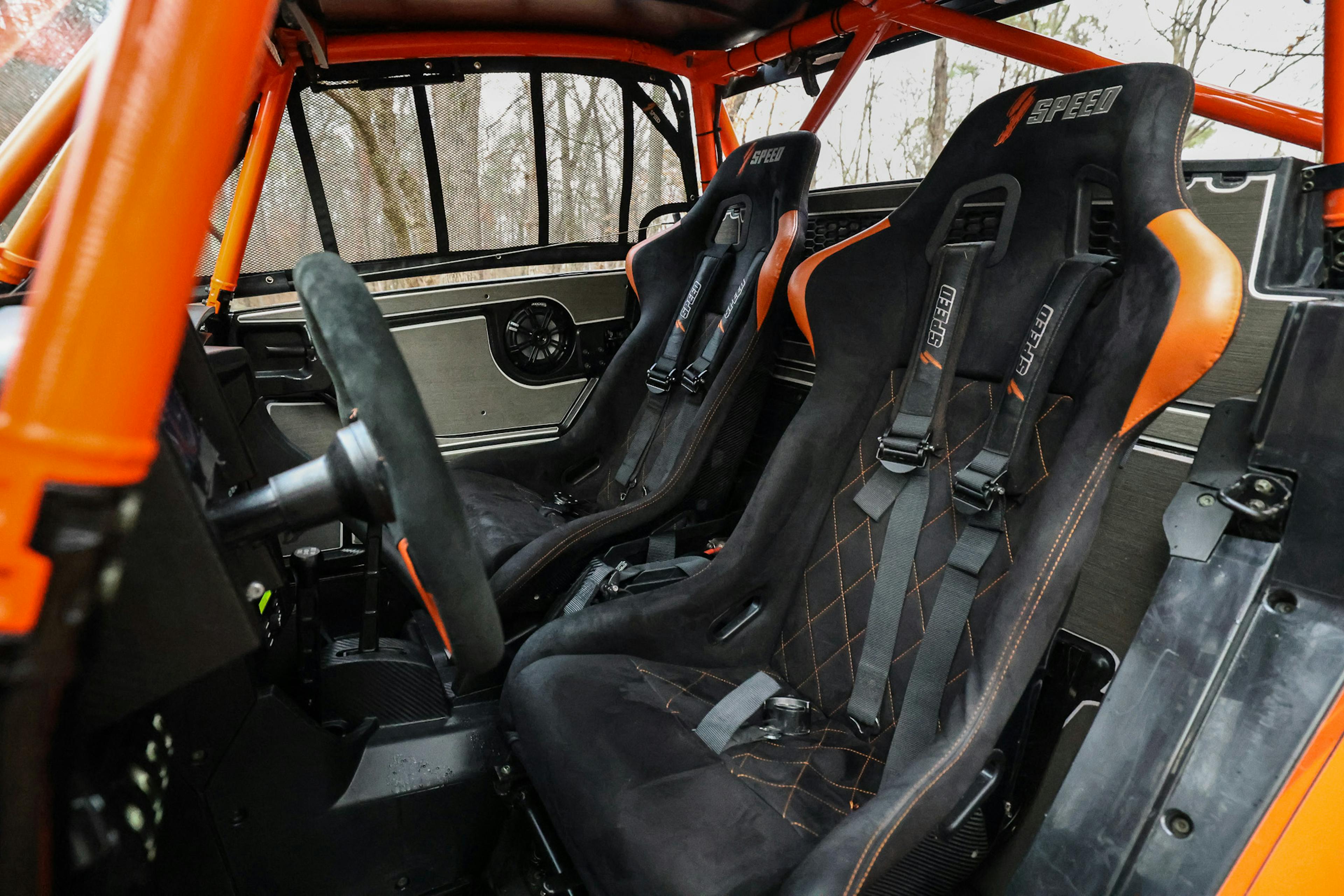 2023 Speed UTV Baja Bandit RG Edition interior, seats driver