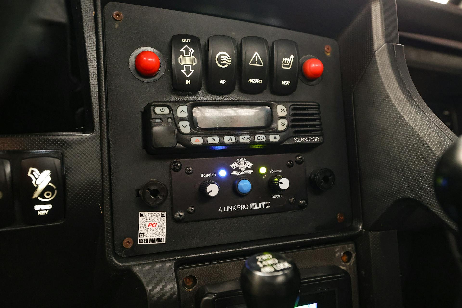 2023 Speed UTV Baja Bandit RG Edition center stack