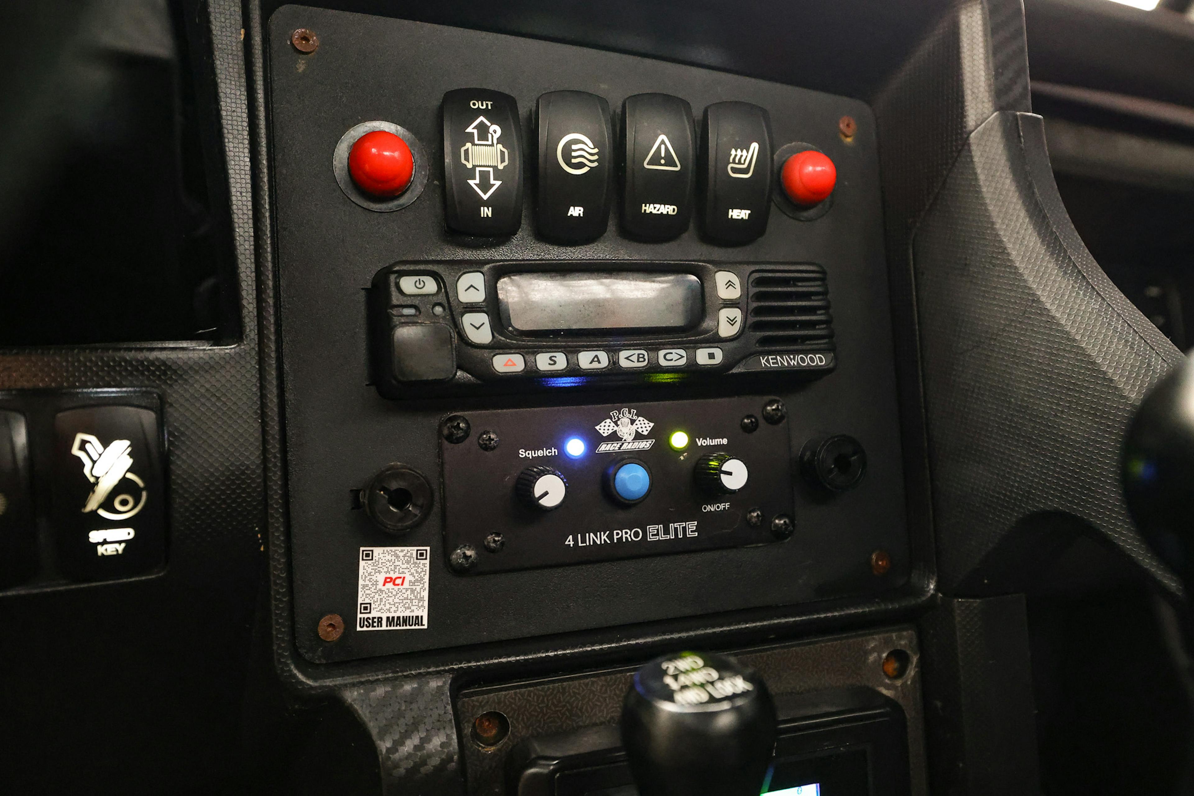 2023 Speed UTV Baja Bandit RG Edition center stack