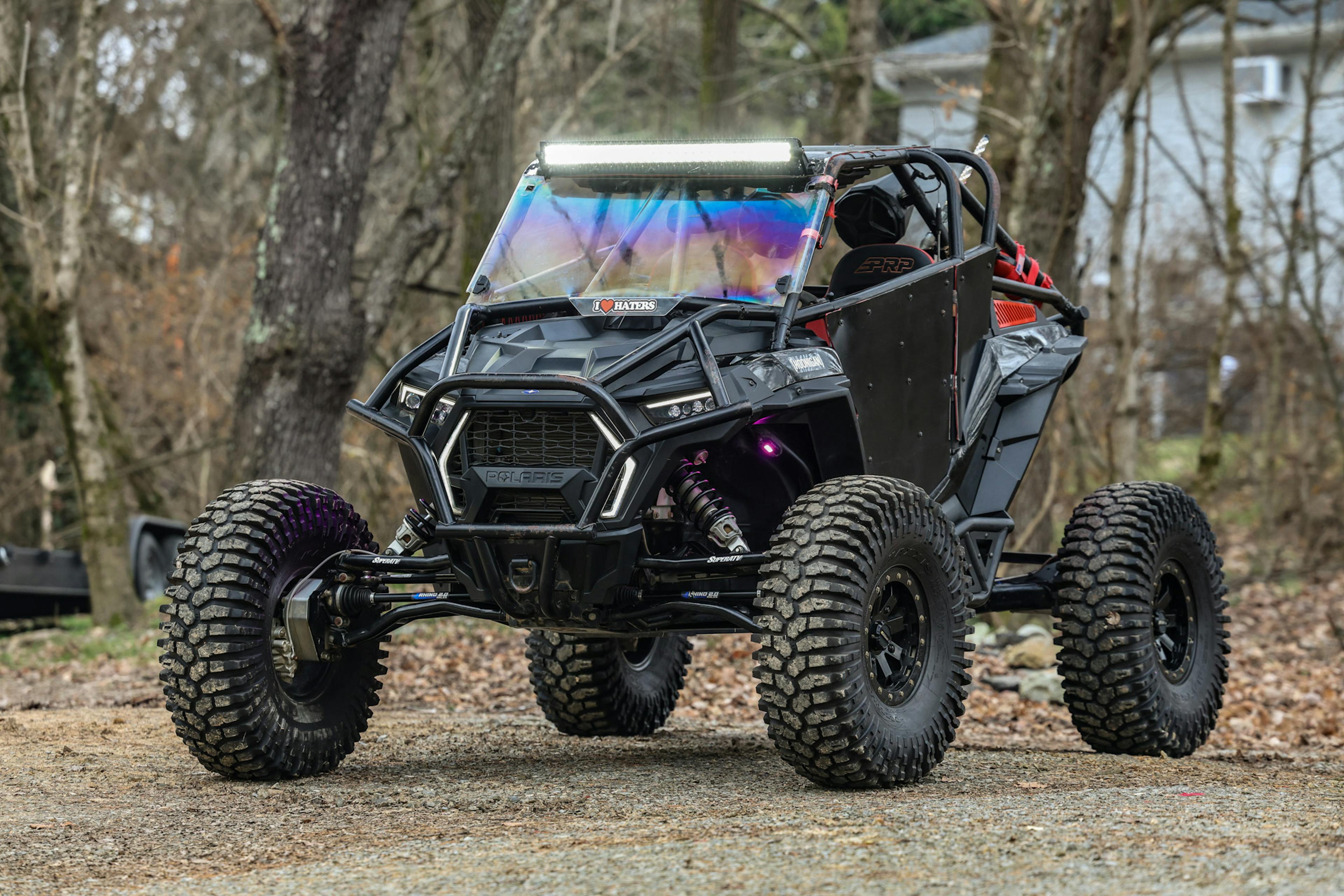 2021 Polaris RZR XP 1000 Premium driver front 3/4