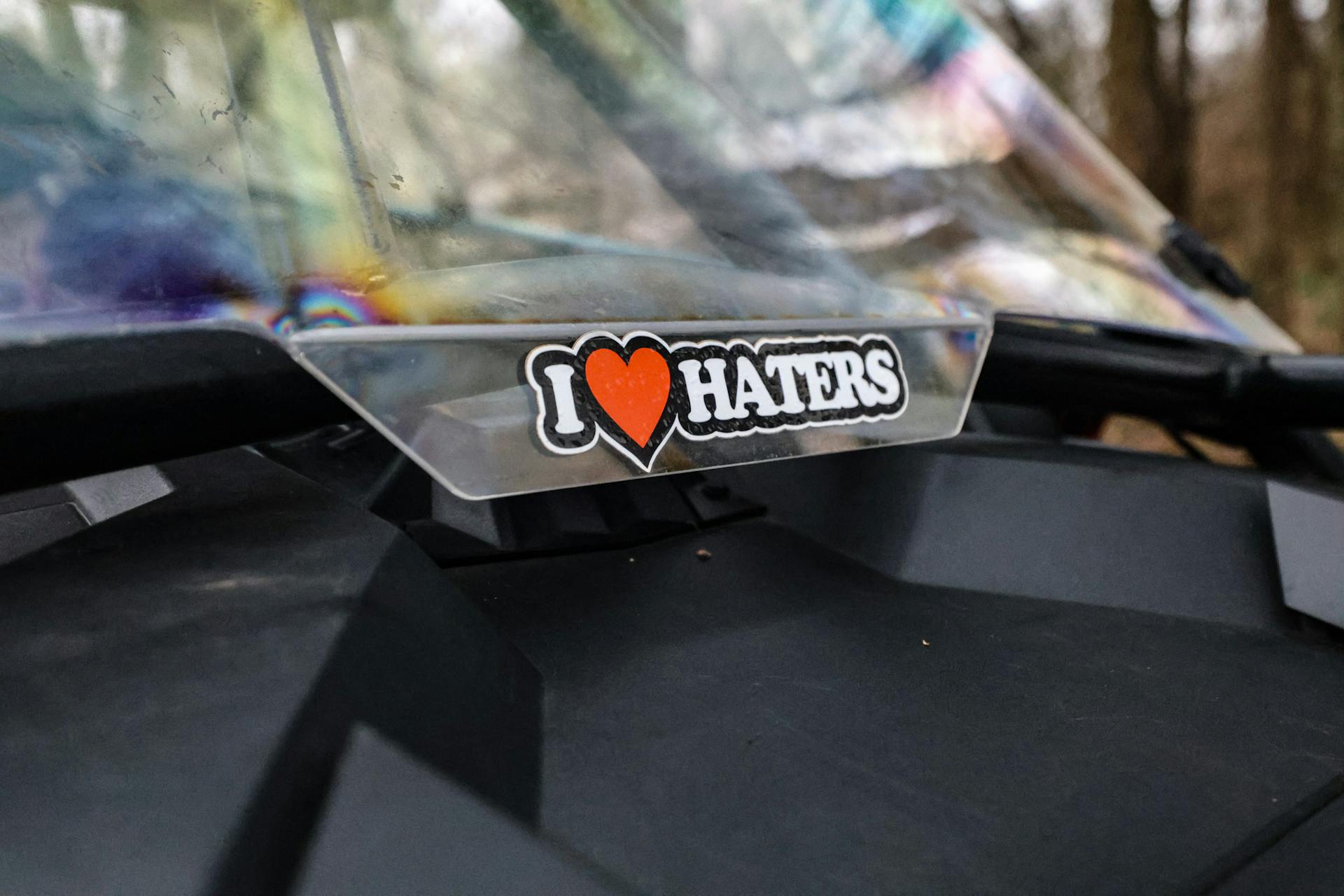 2021 Polaris RZR XP 1000 Premium haters sticker
