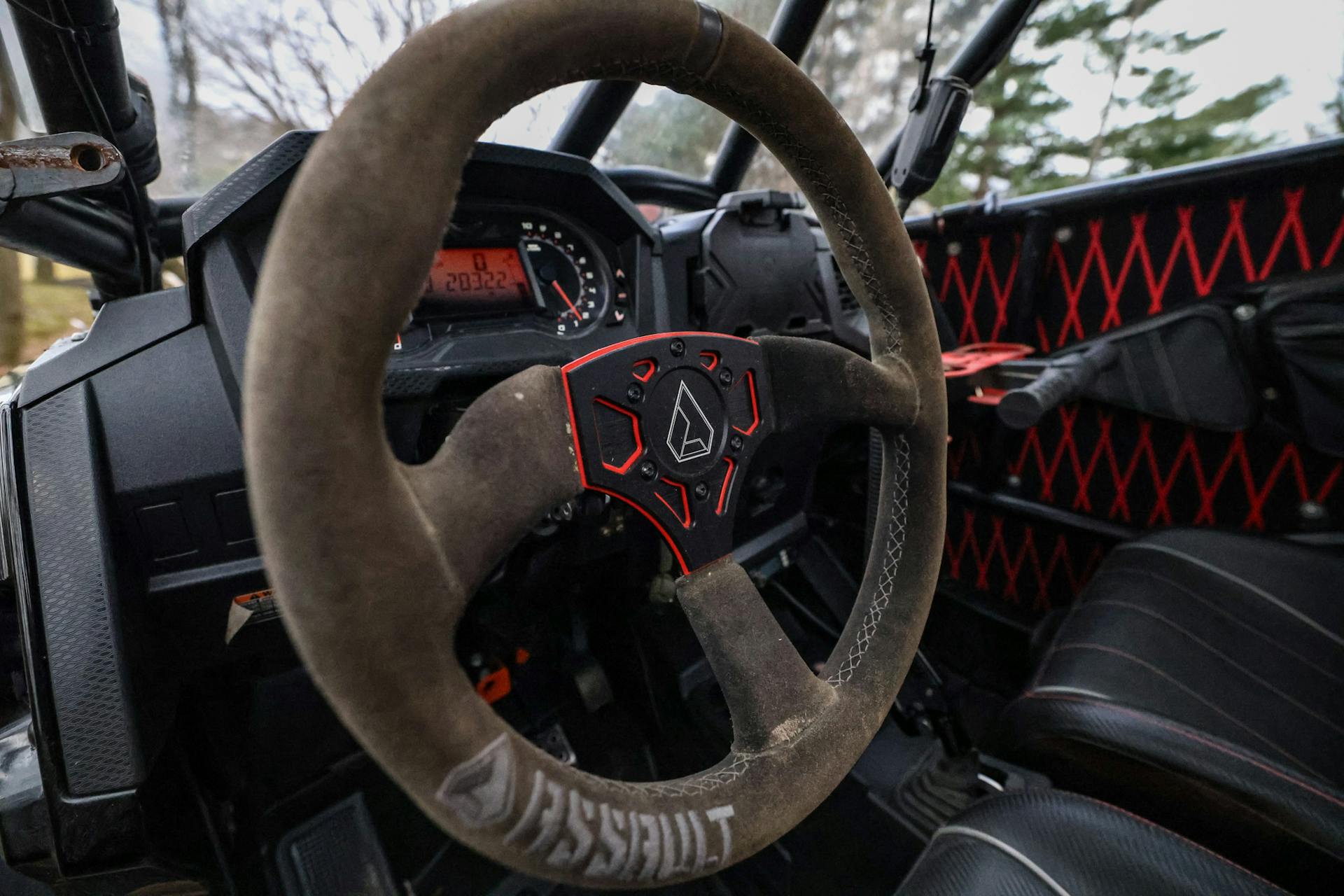 2021 Polaris RZR XP 1000 Premium steering wheel