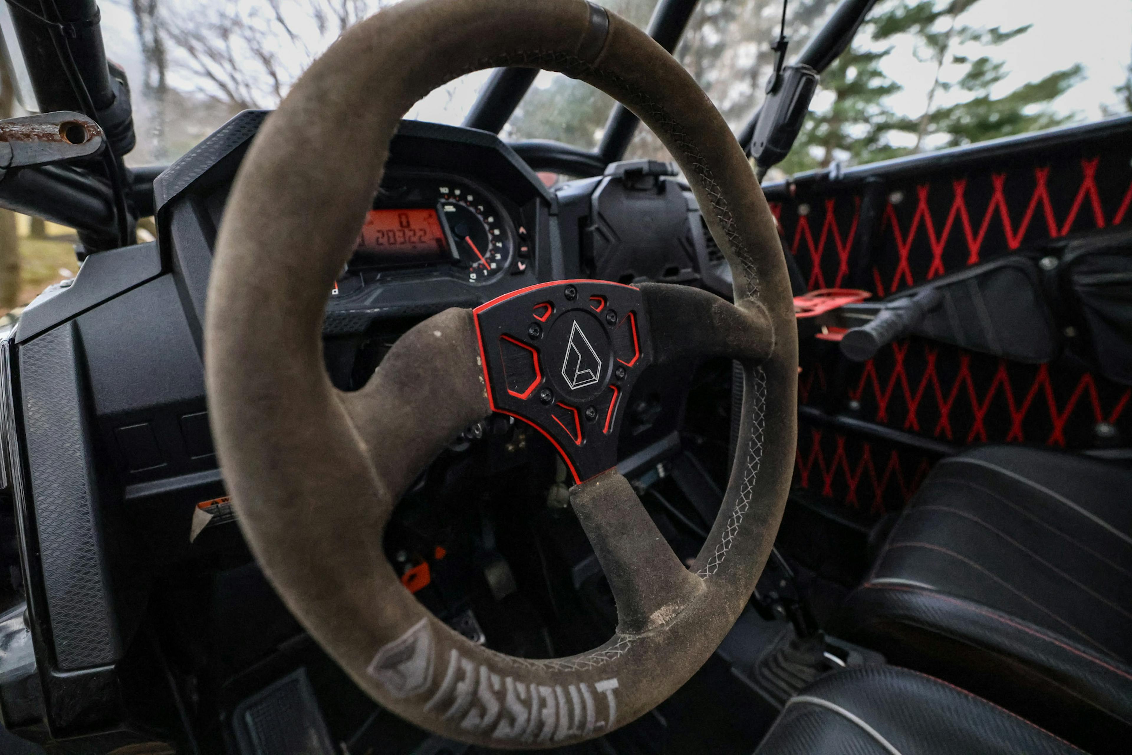 2021 Polaris RZR XP 1000 Premium steering wheel