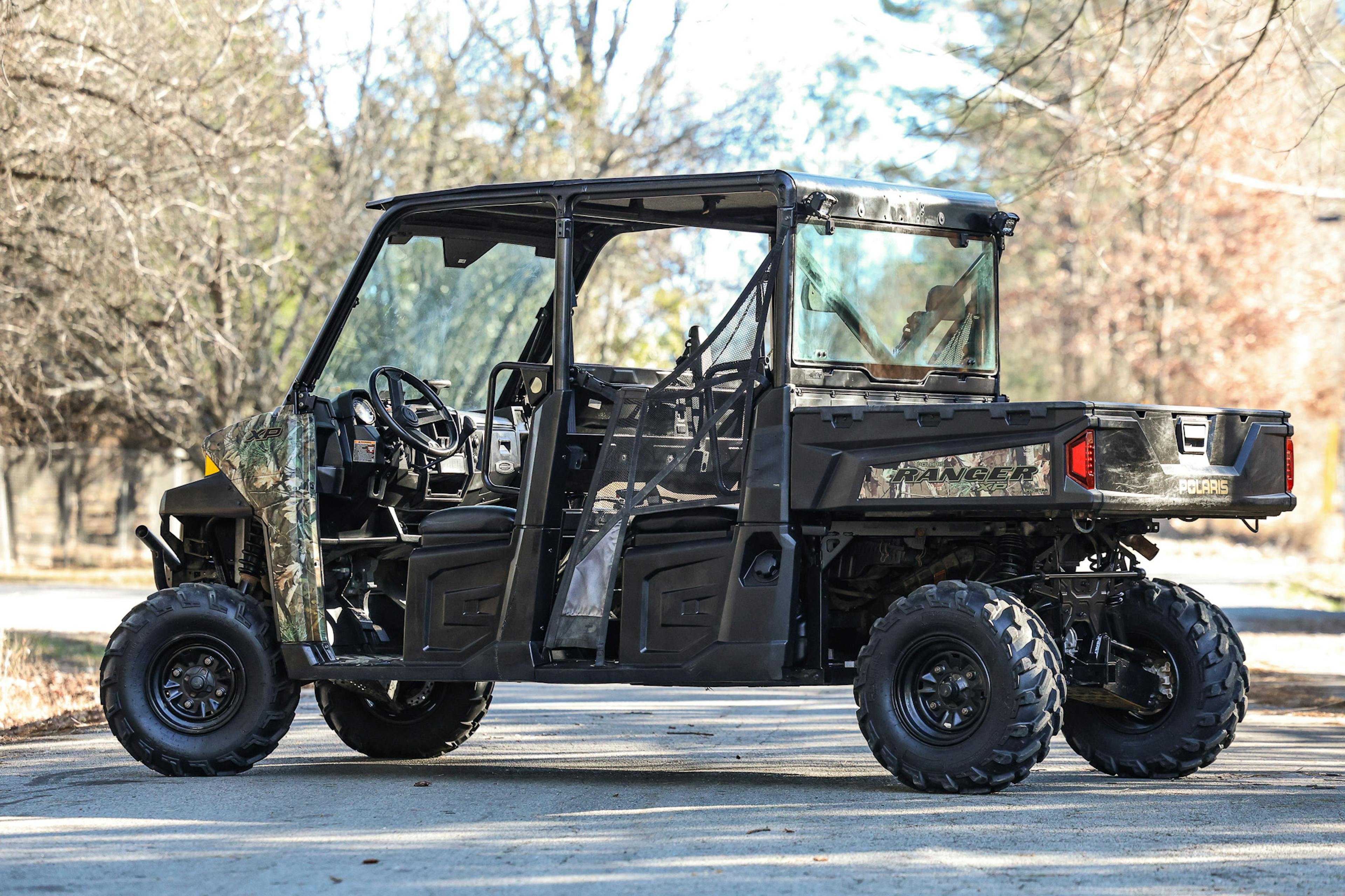 2019 Polaris Ranger Crew XP 900 EPS Polaris Pursuit Camo driver 3/4 side