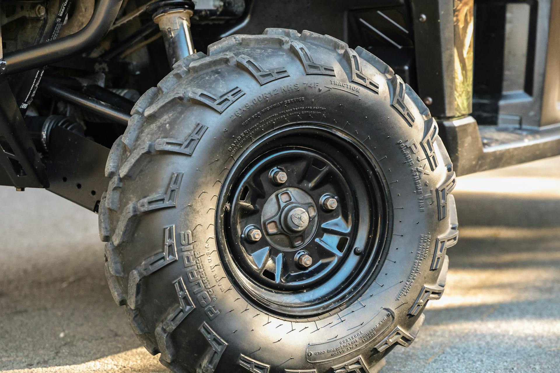 2019 Polaris Ranger Crew XP 900 EPS Polaris Pursuit Camo driver side front tire