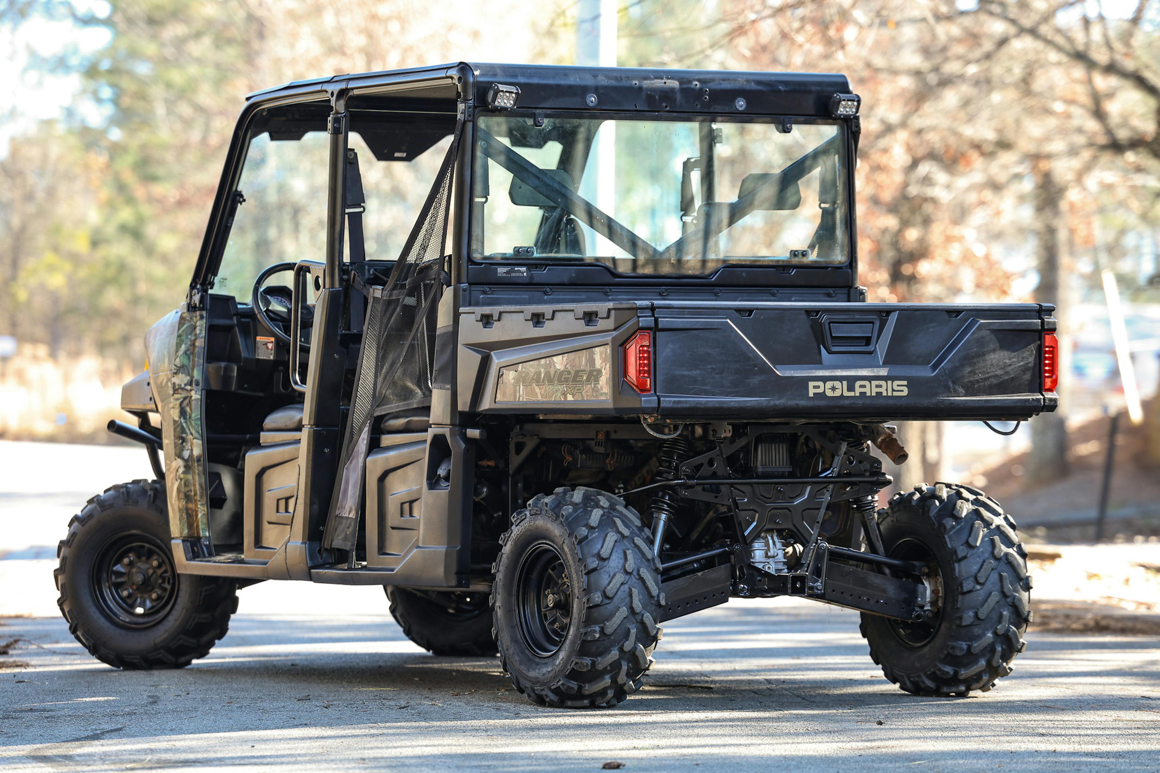 2019 Polaris Ranger Crew XP 900 EPS Polaris Pursuit Camo driver rear 3/4