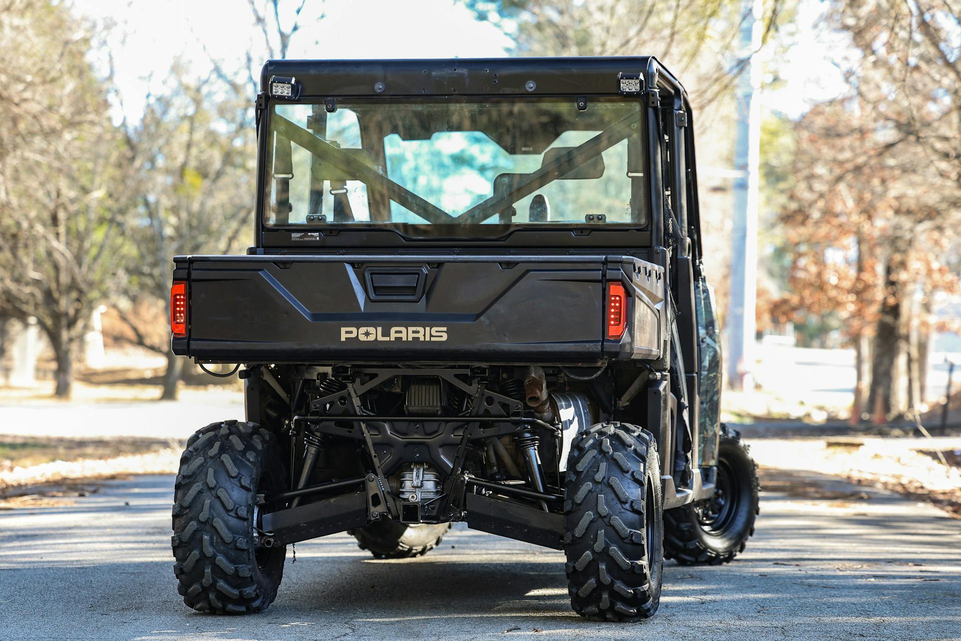 2019 Polaris Ranger Crew XP 900 EPS Polaris Pursuit Camo steep passenger rear 3/4