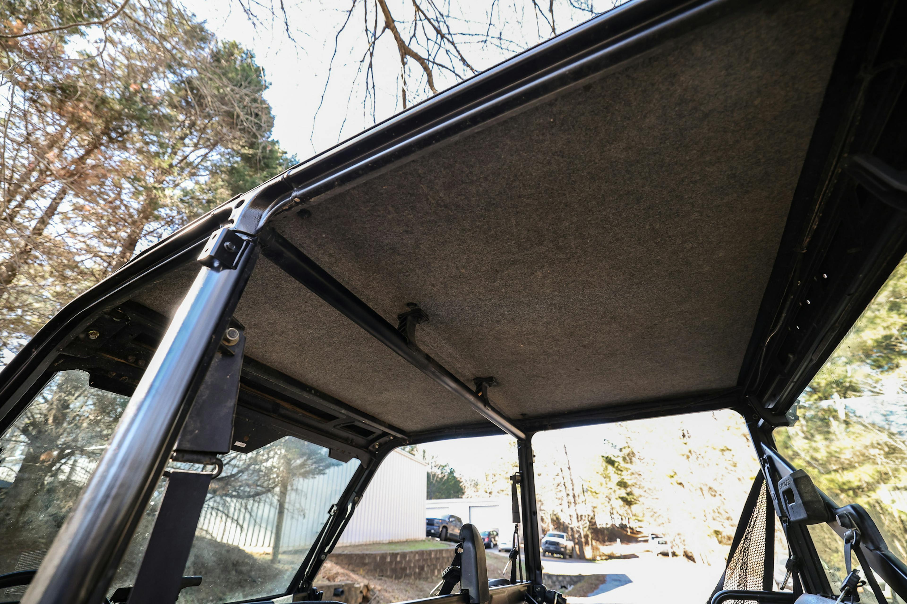 2019 Polaris Ranger Crew XP 900 EPS Polaris Pursuit Camo roof inside