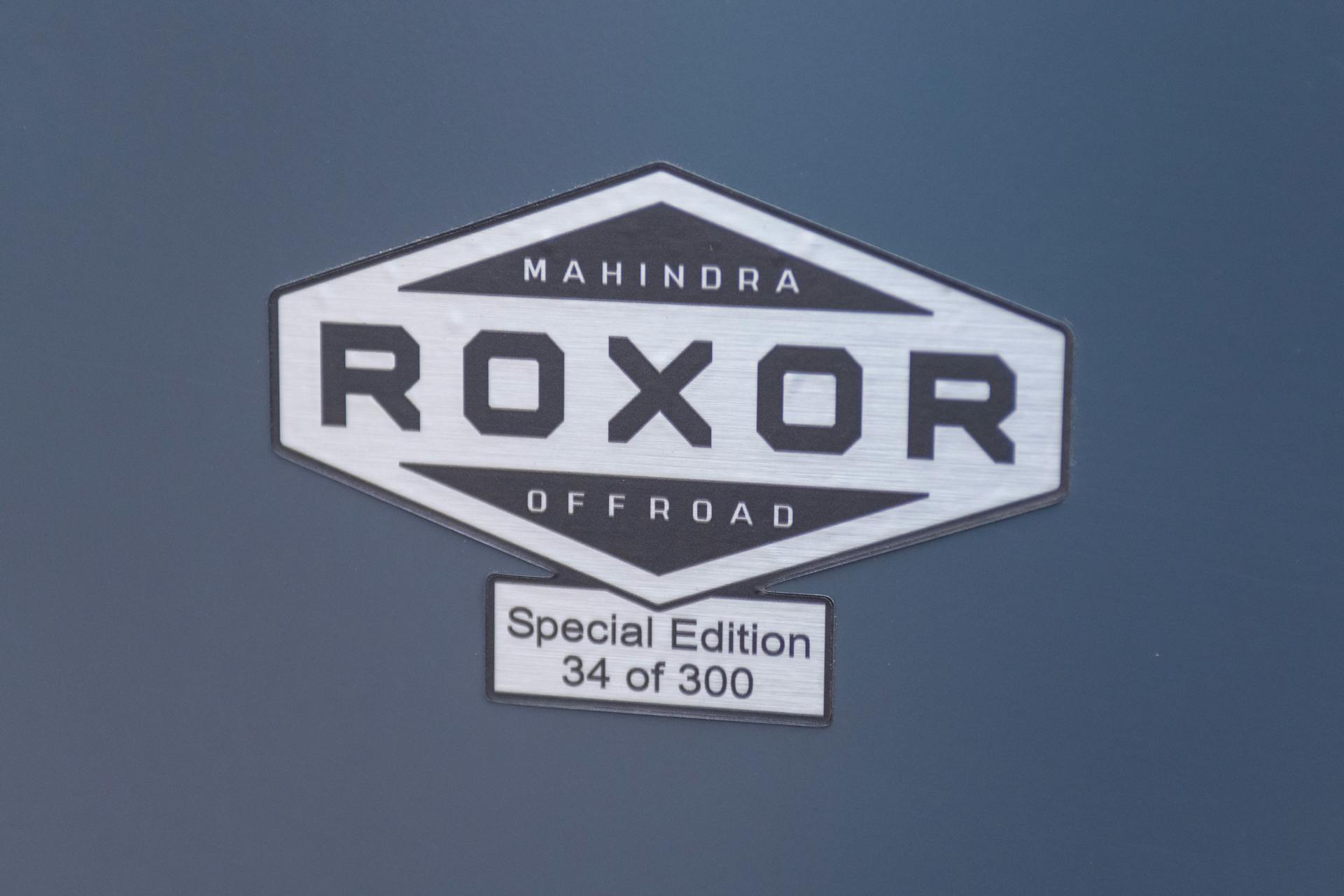 2018 Mahindra Roxor SE series decal