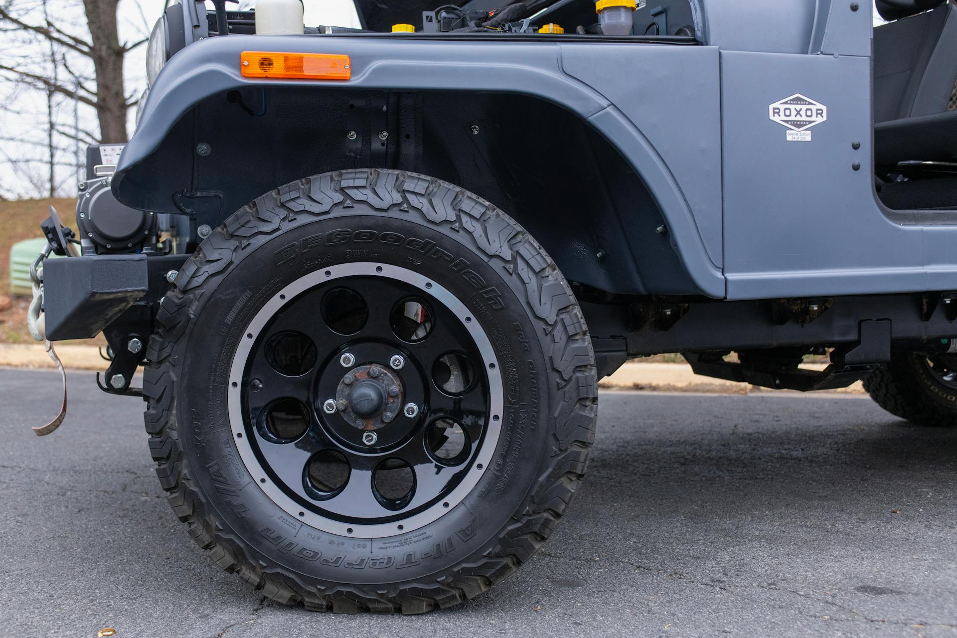 2018 Mahindra Roxor SE driver front tire