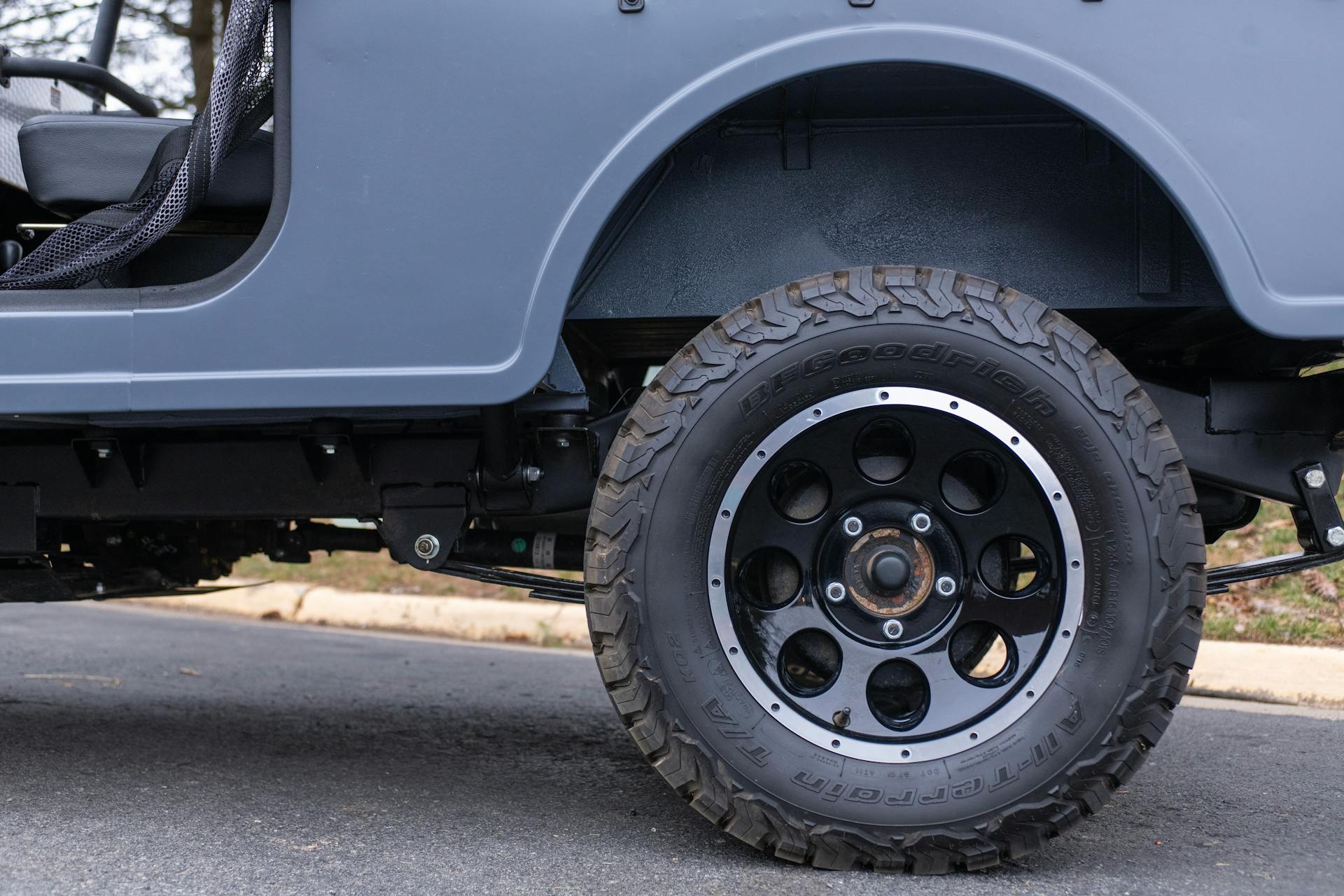 2018 Mahindra Roxor SE driver rear tire
