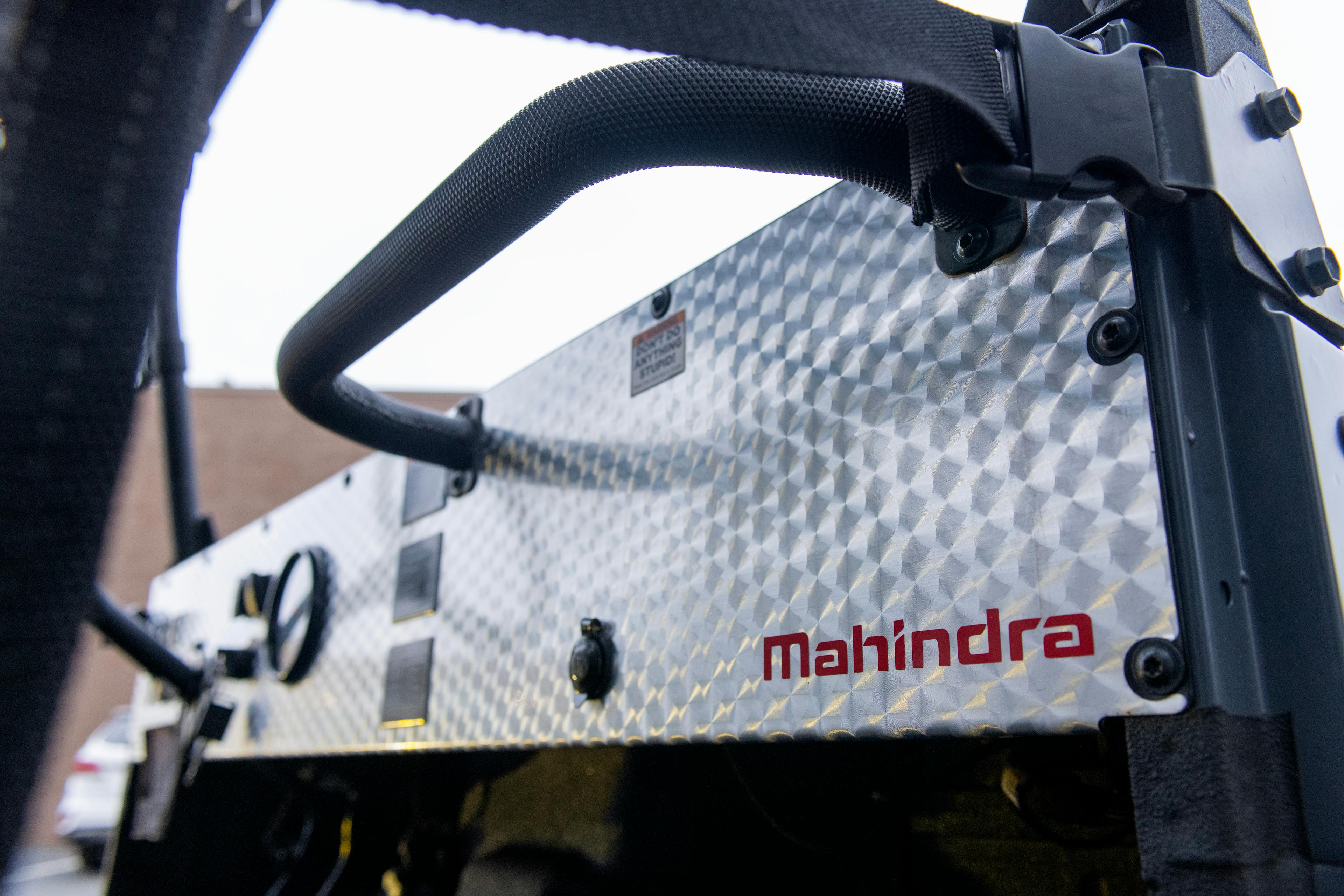 2018 Mahindra Roxor SE dash detail passenger