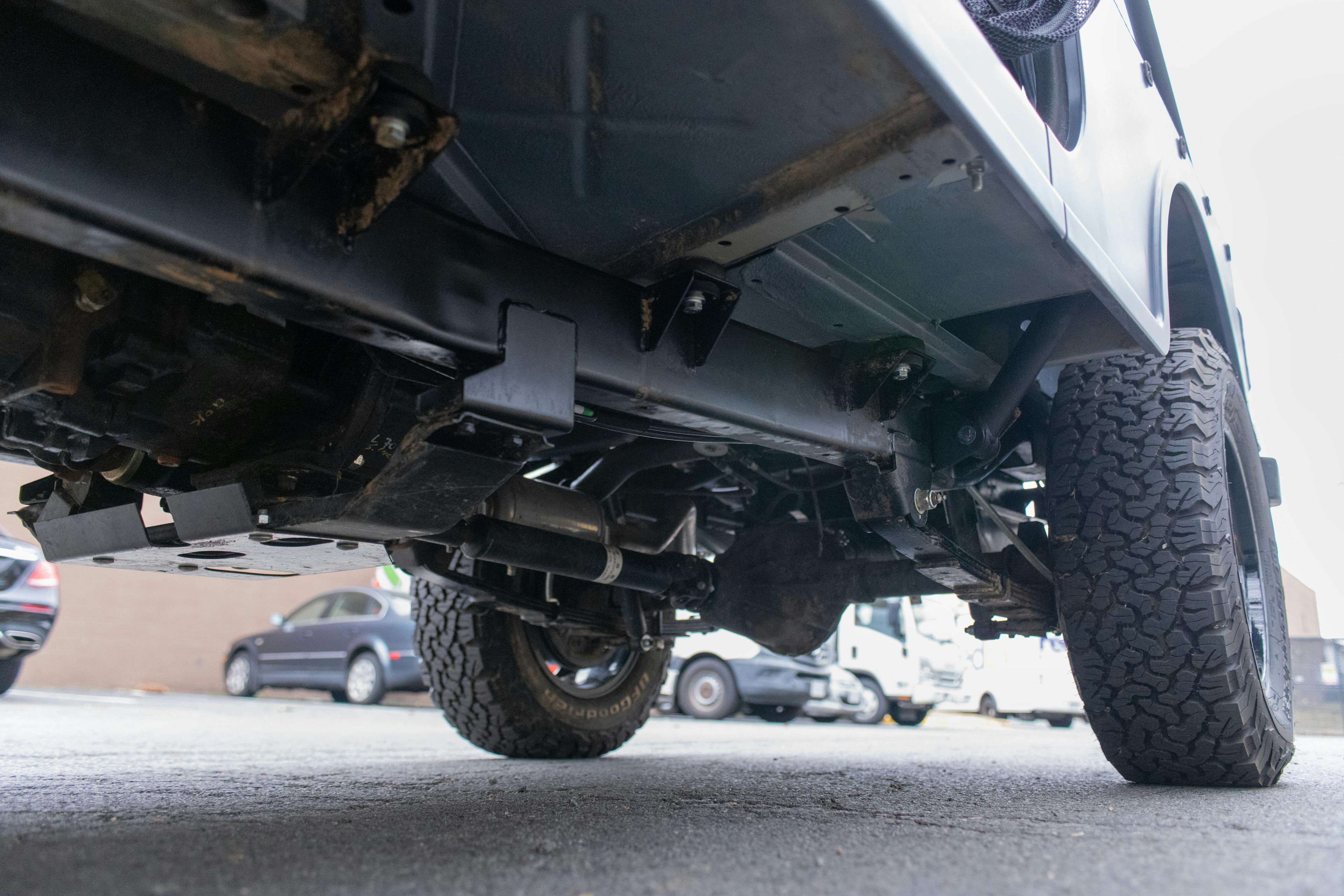 2018 Mahindra Roxor SE passenger frame detail 