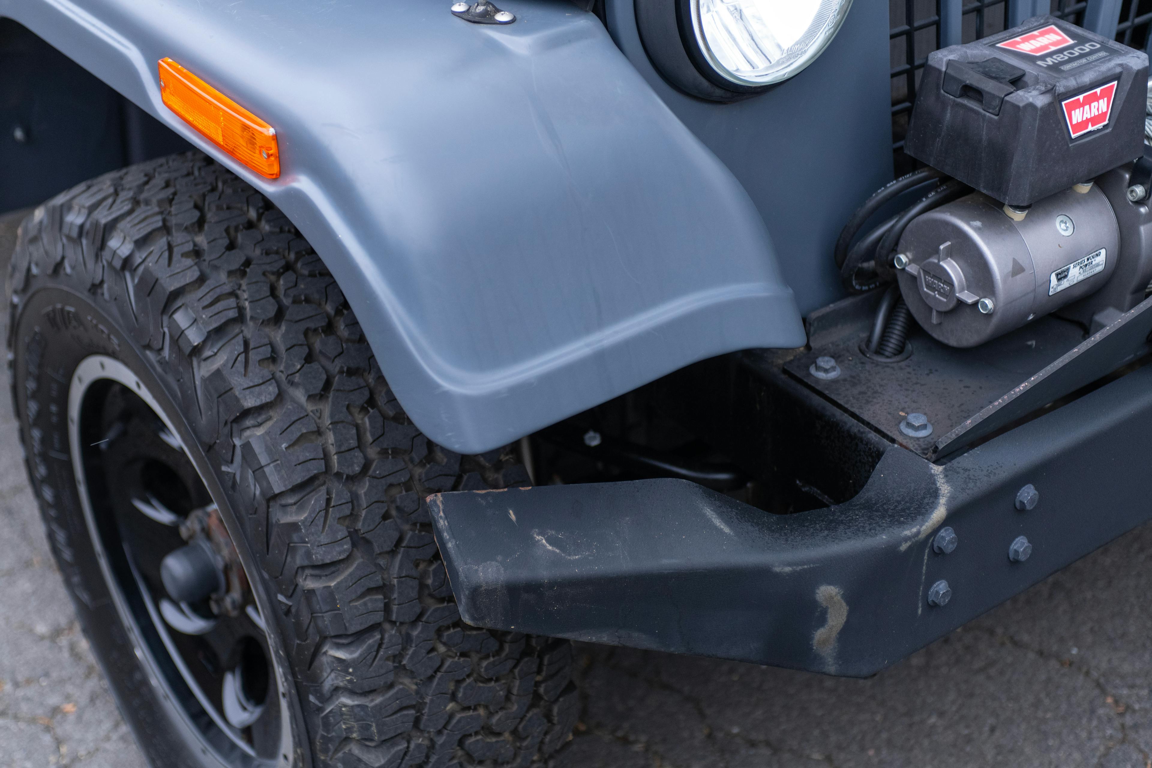 2018 Mahindra Roxor SE bumper damage