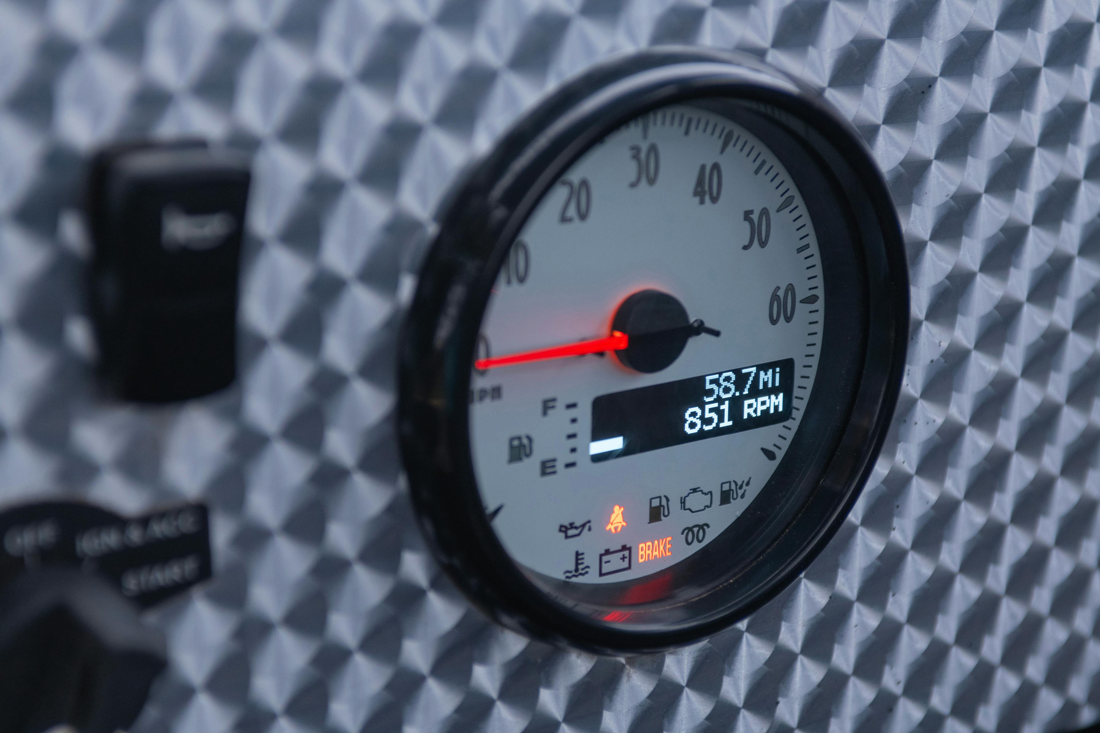 2018 Mahindra Roxor SE odometer