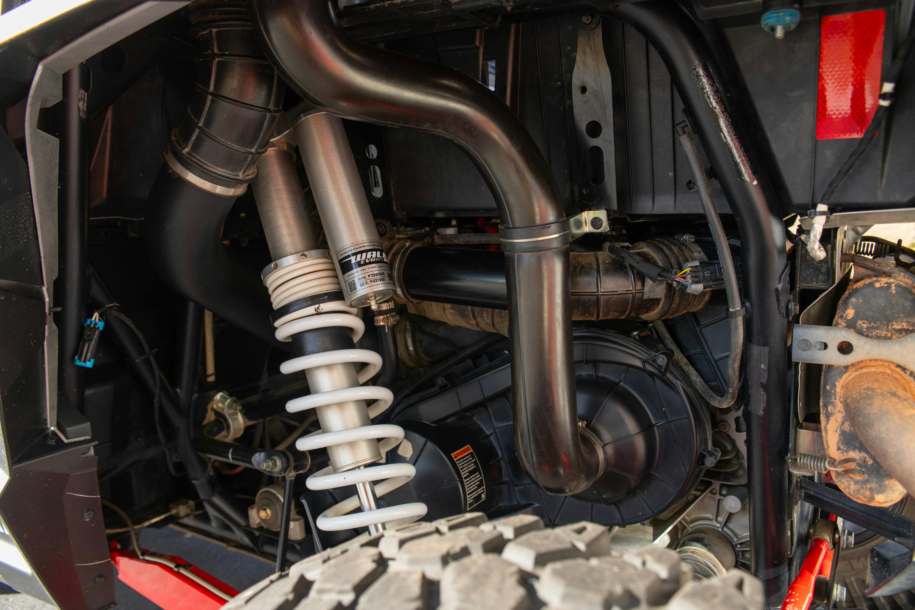 2022 Polaris RZR XP4 1000 driver rear suspension