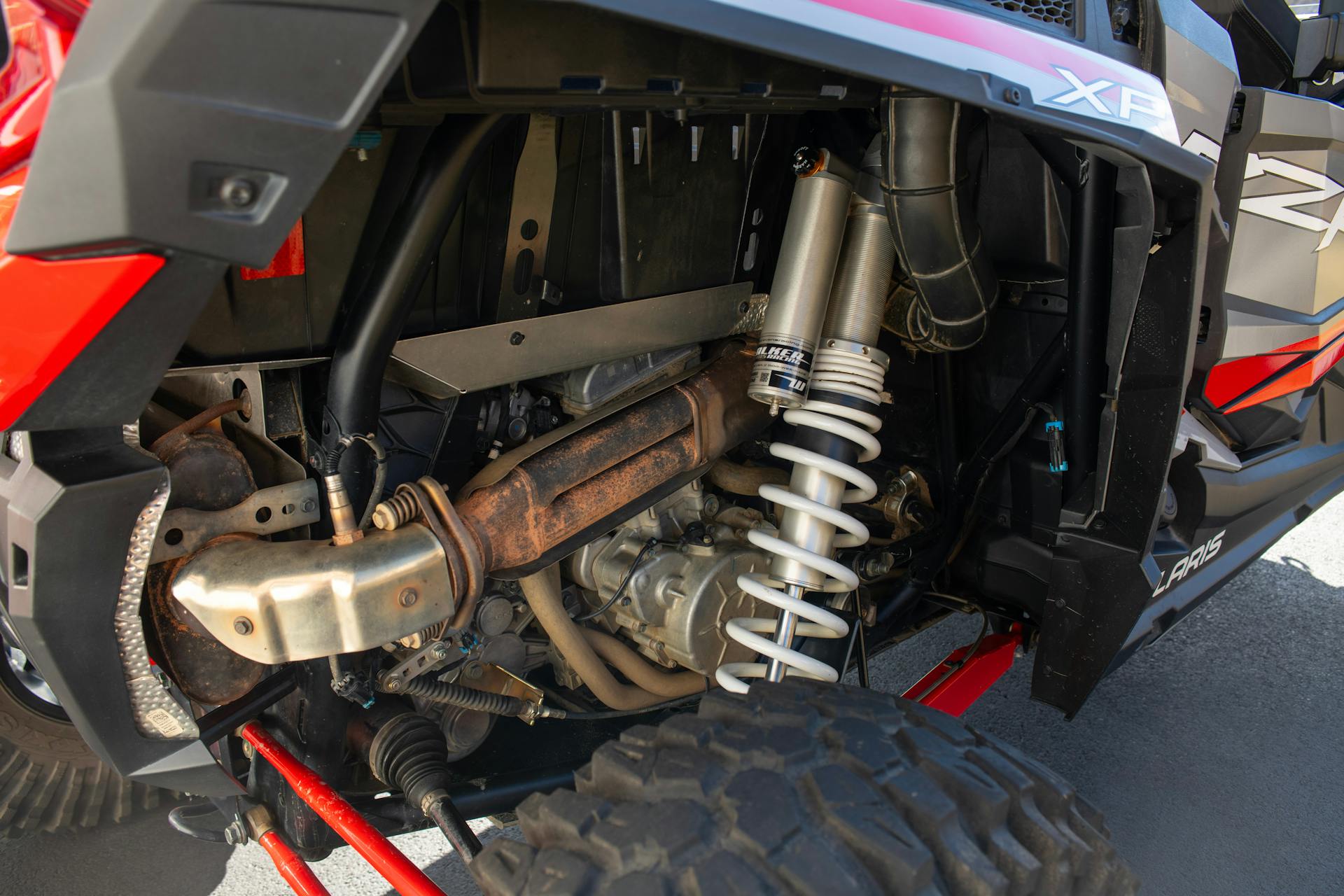 2022 Polaris RZR XP4 1000 engine