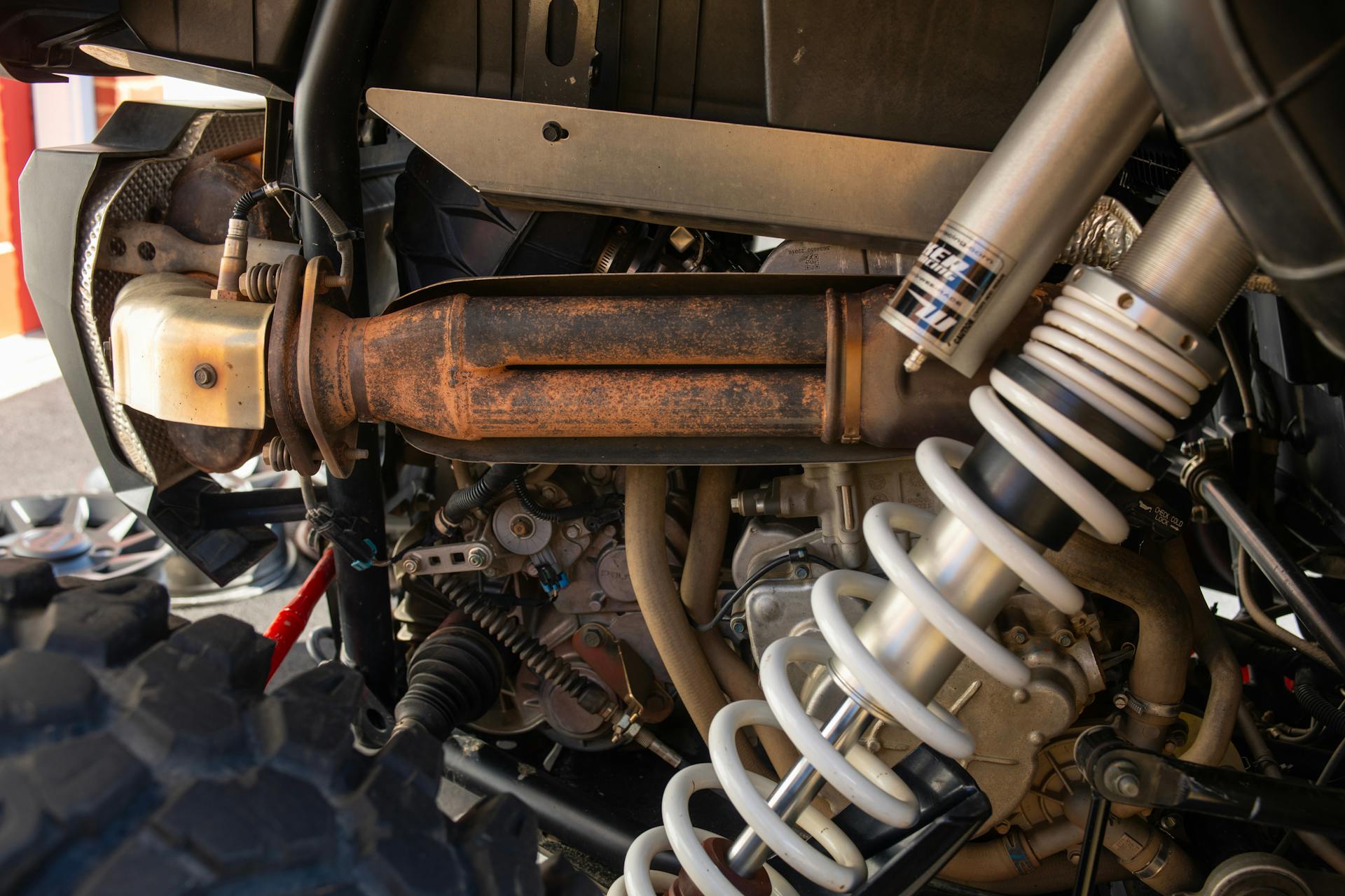 2022 Polaris RZR XP4 1000 passenger rear suspension