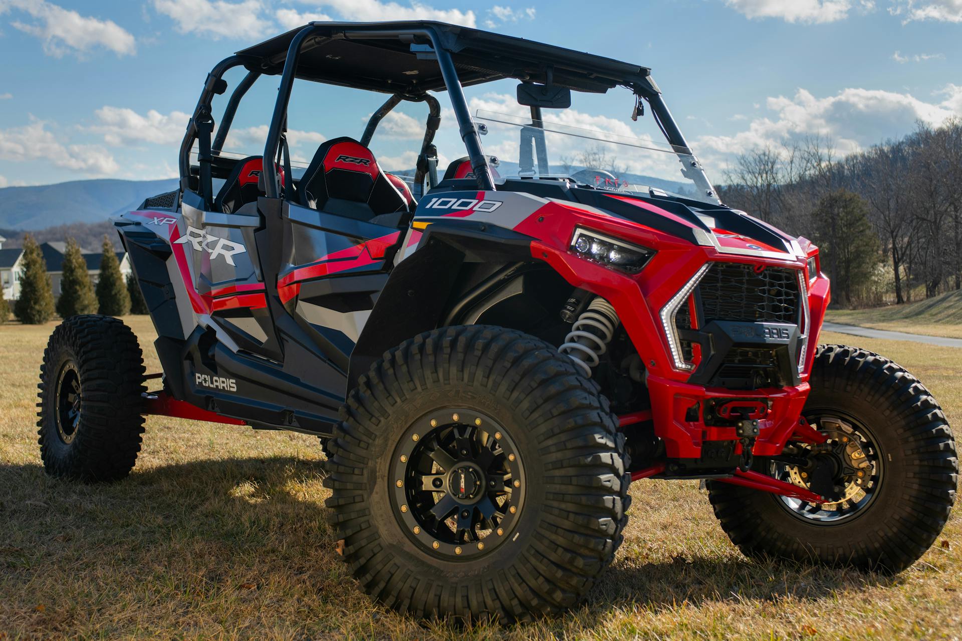 2022 Polaris RZR XP4 1000 passenger front 3/4 close