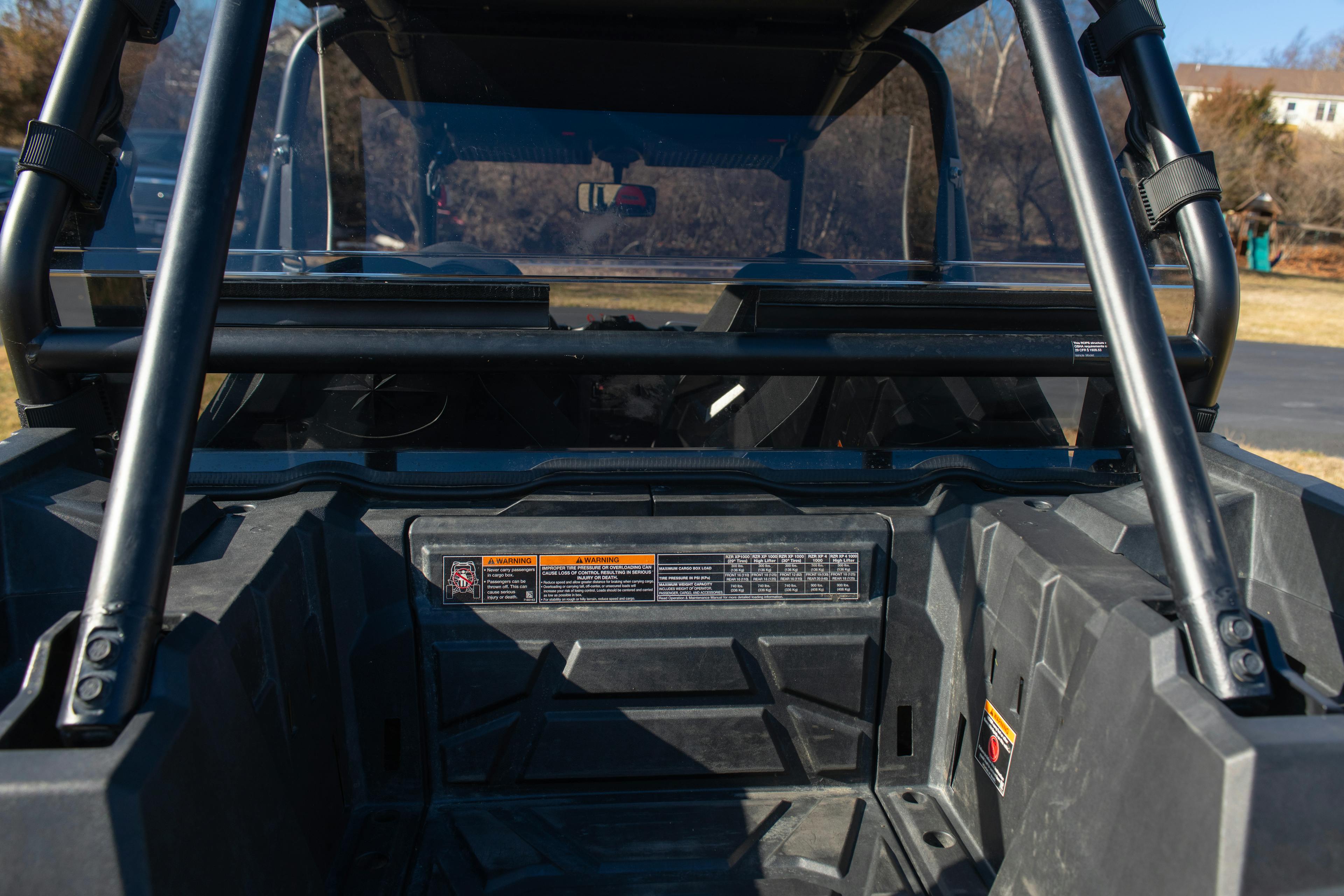 2022 Polaris RZR XP4 1000 bed box