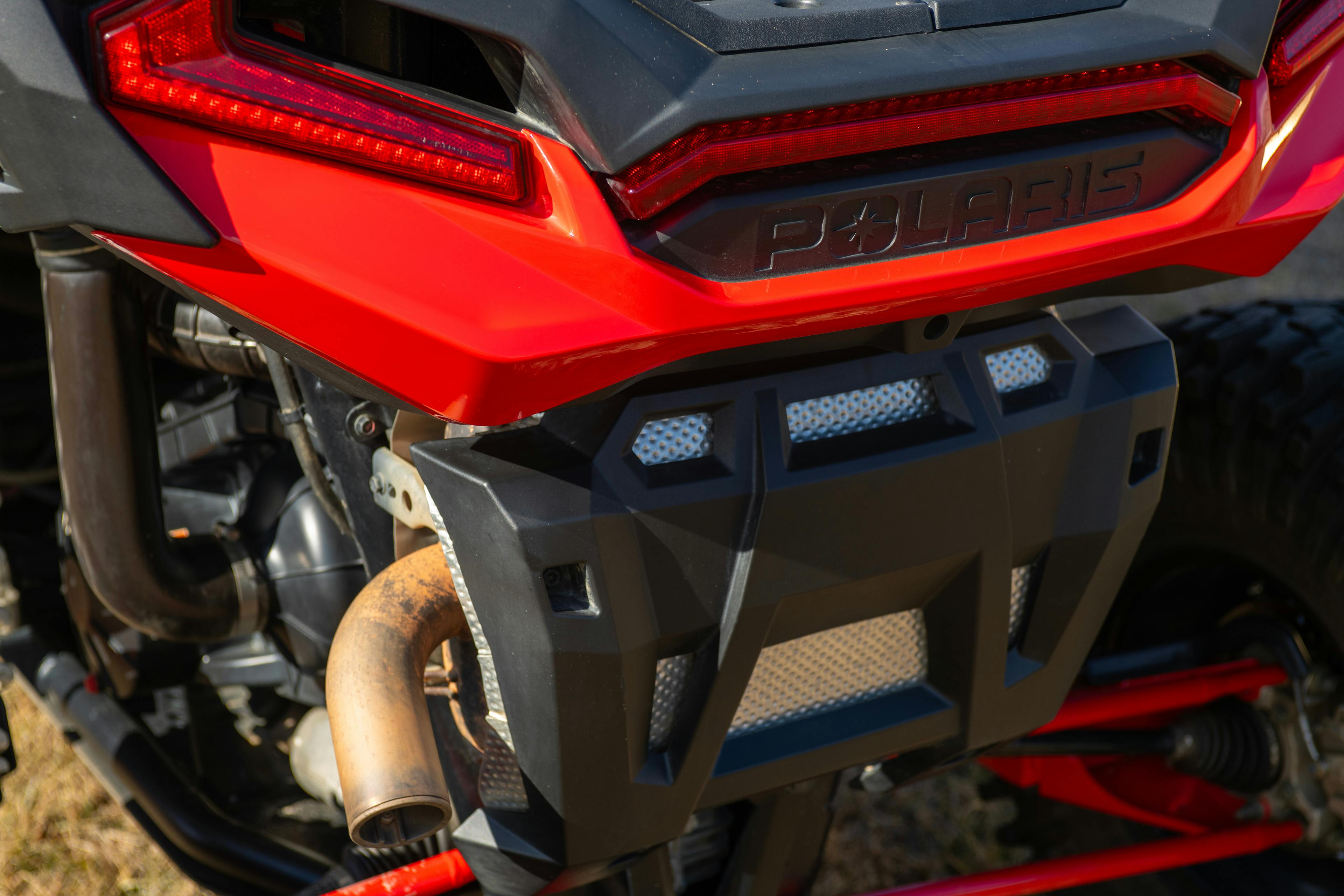 2022 Polaris RZR XP4 1000 exhaust detail