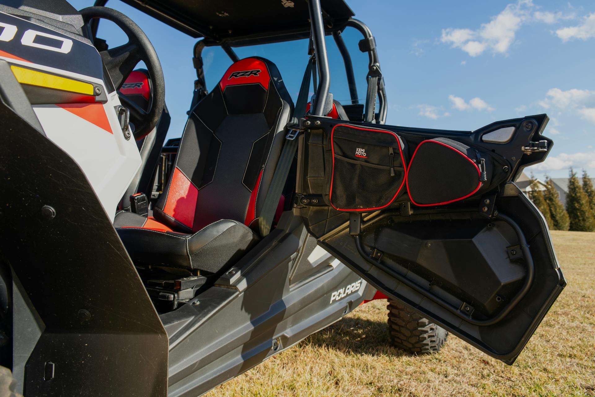 2022 Polaris RZR XP4 1000 driver door open