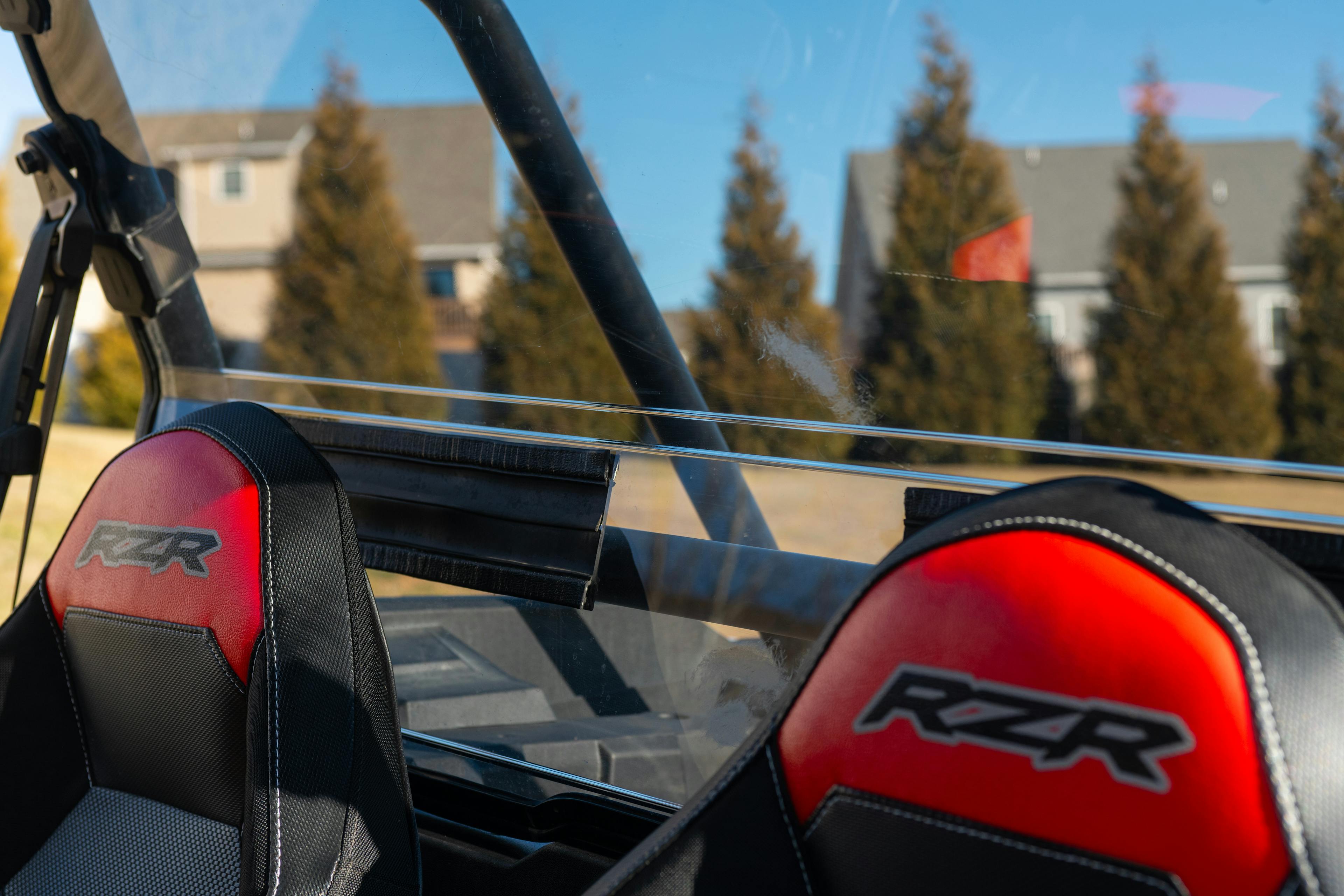 2022 Polaris RZR XP4 1000 rear windshield
