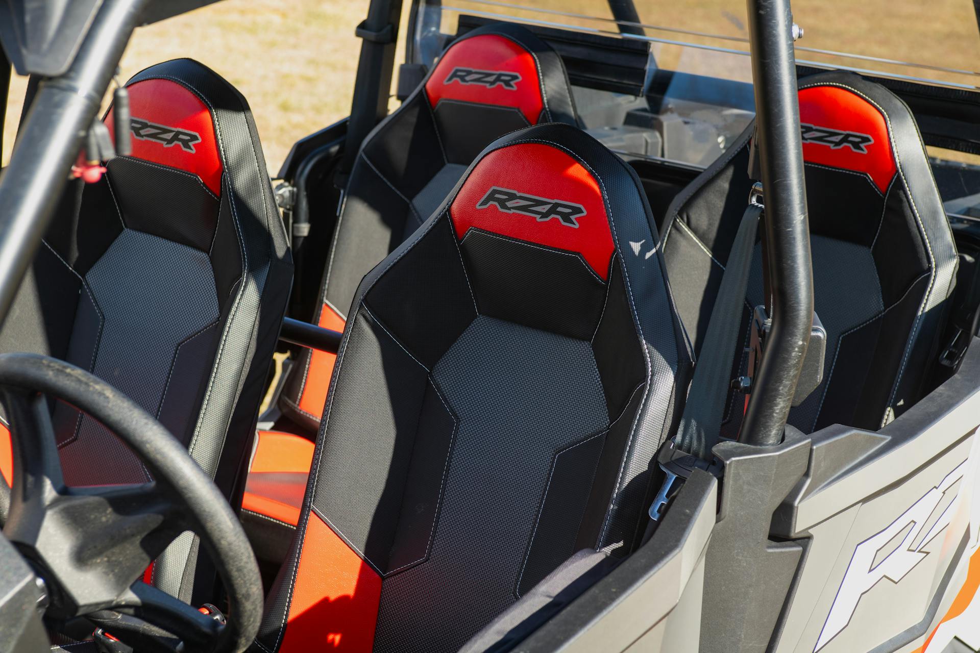 2022 Polaris RZR XP4 1000 seats from driver side