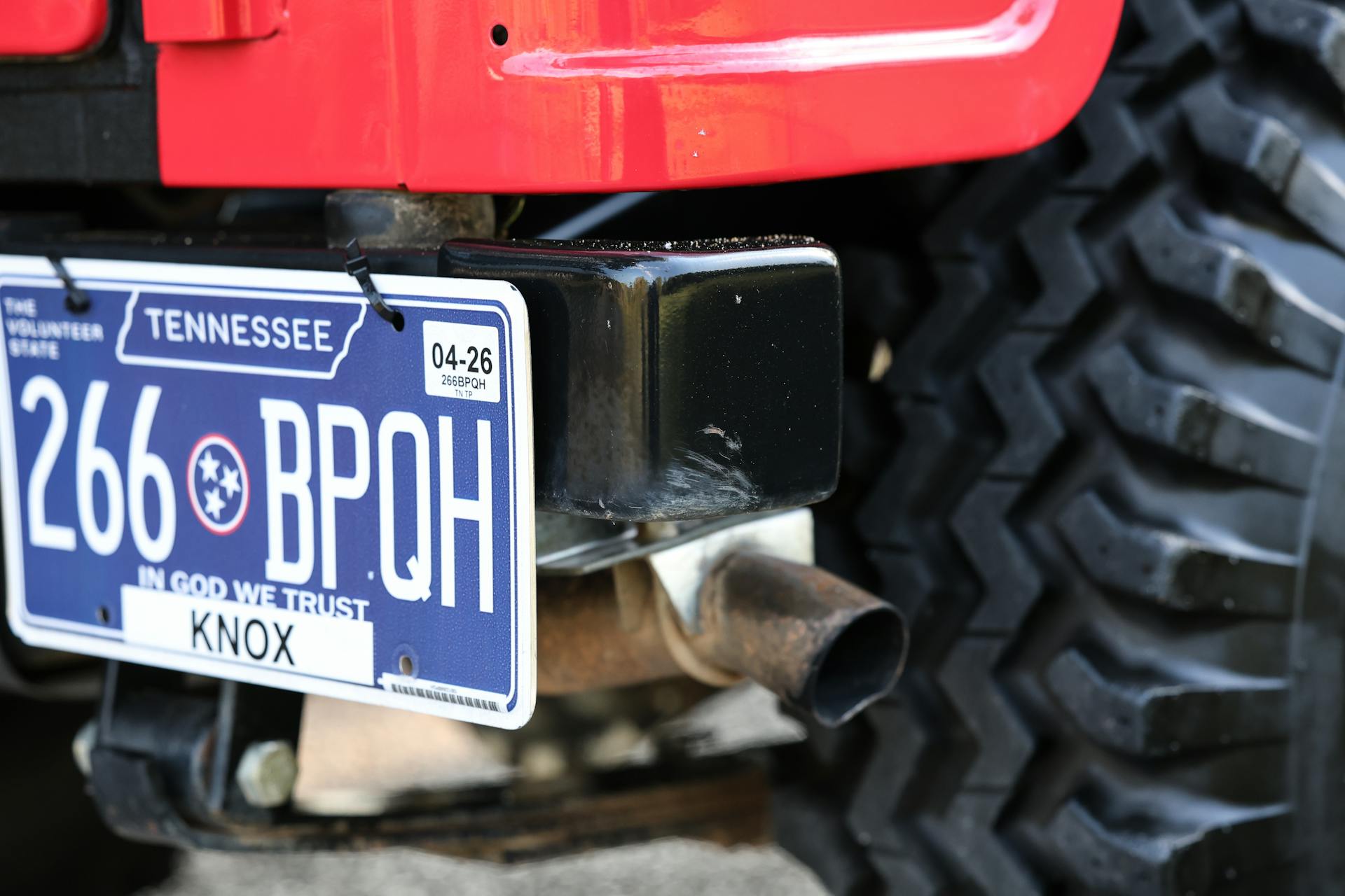2022 Mahindra Roxor plate