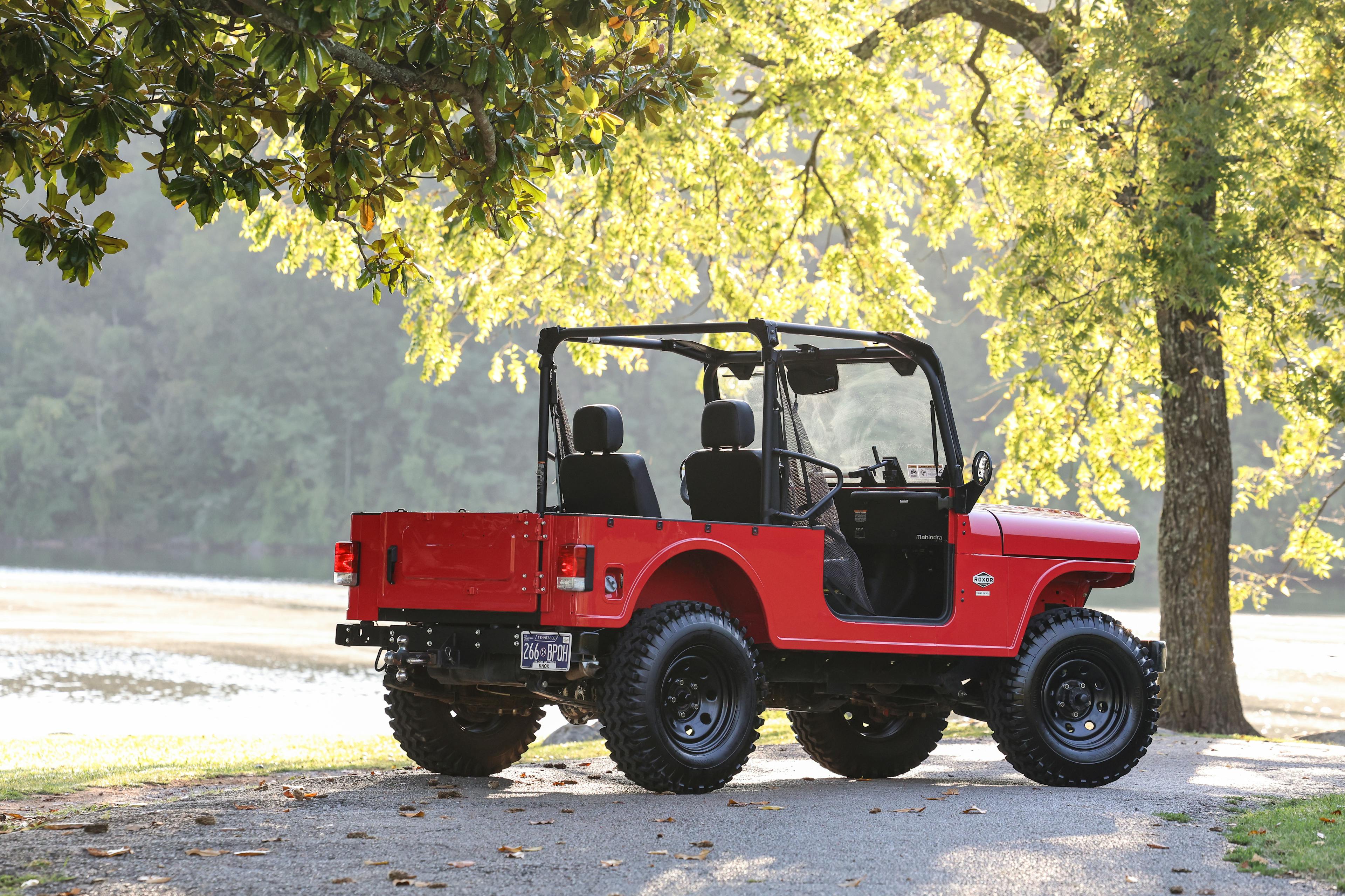 2022 Mahindra Roxor passenger rear 3/4 wide