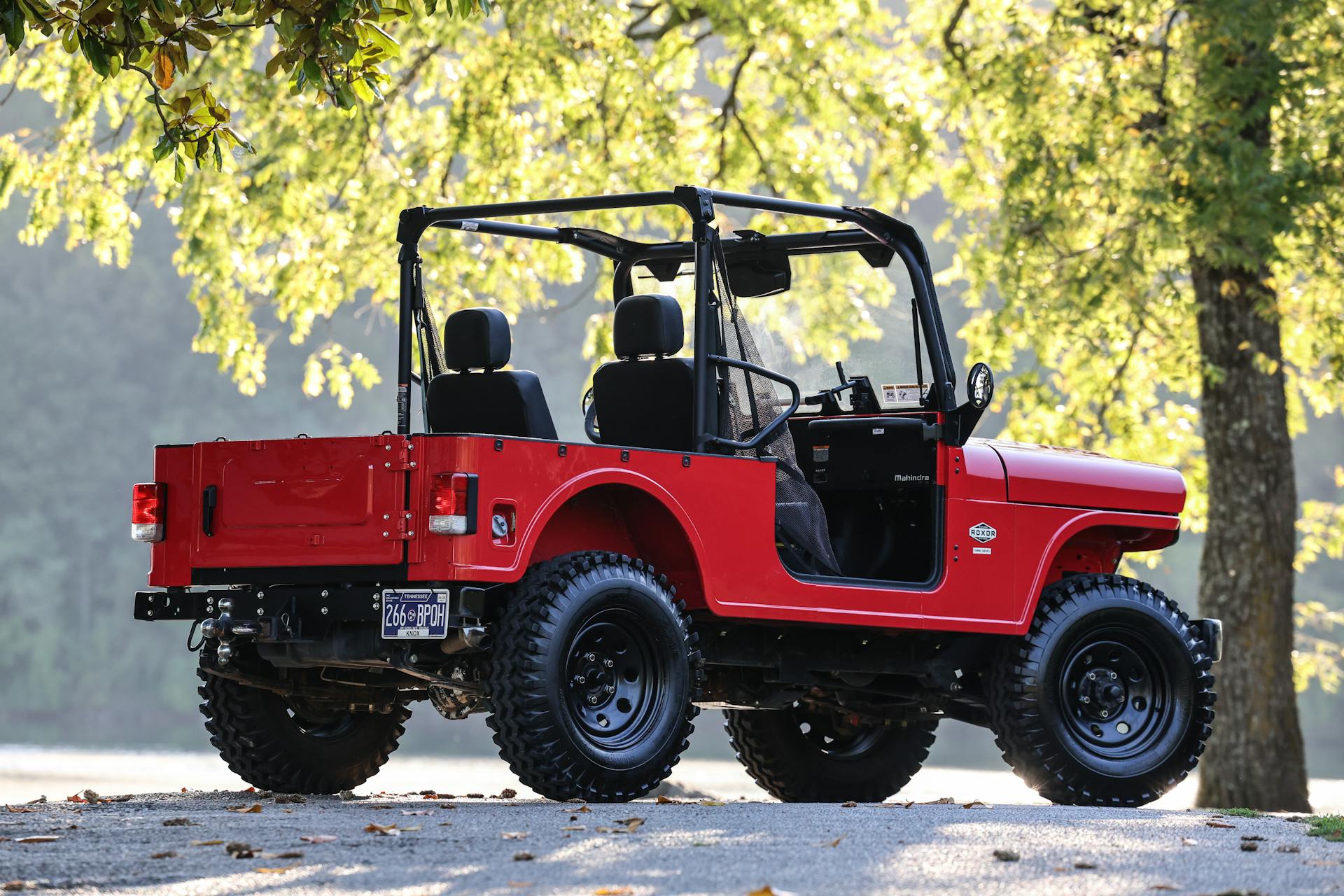 2022 Mahindra Roxor passenger rear 3/4 wide close