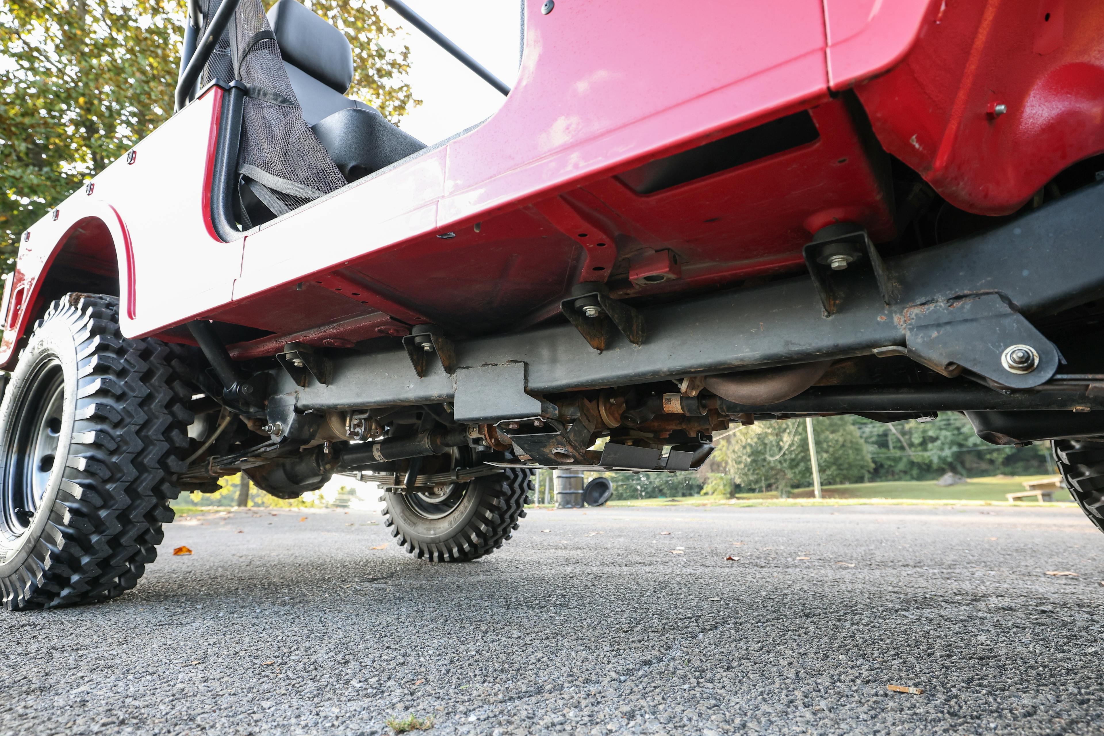 2022 Mahindra Roxor passenger side frame rail