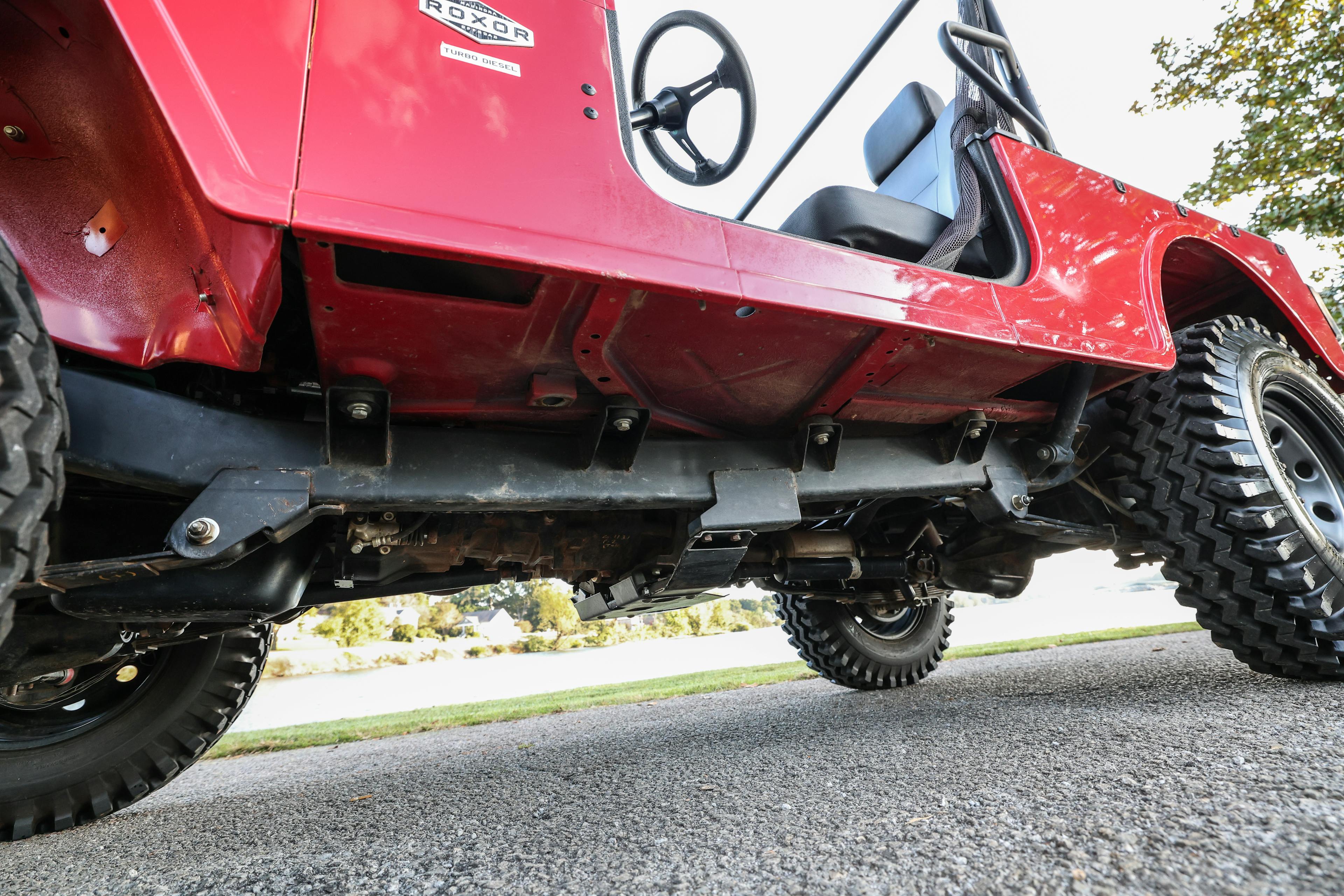 2022 Mahindra Roxor driver side frame rail 