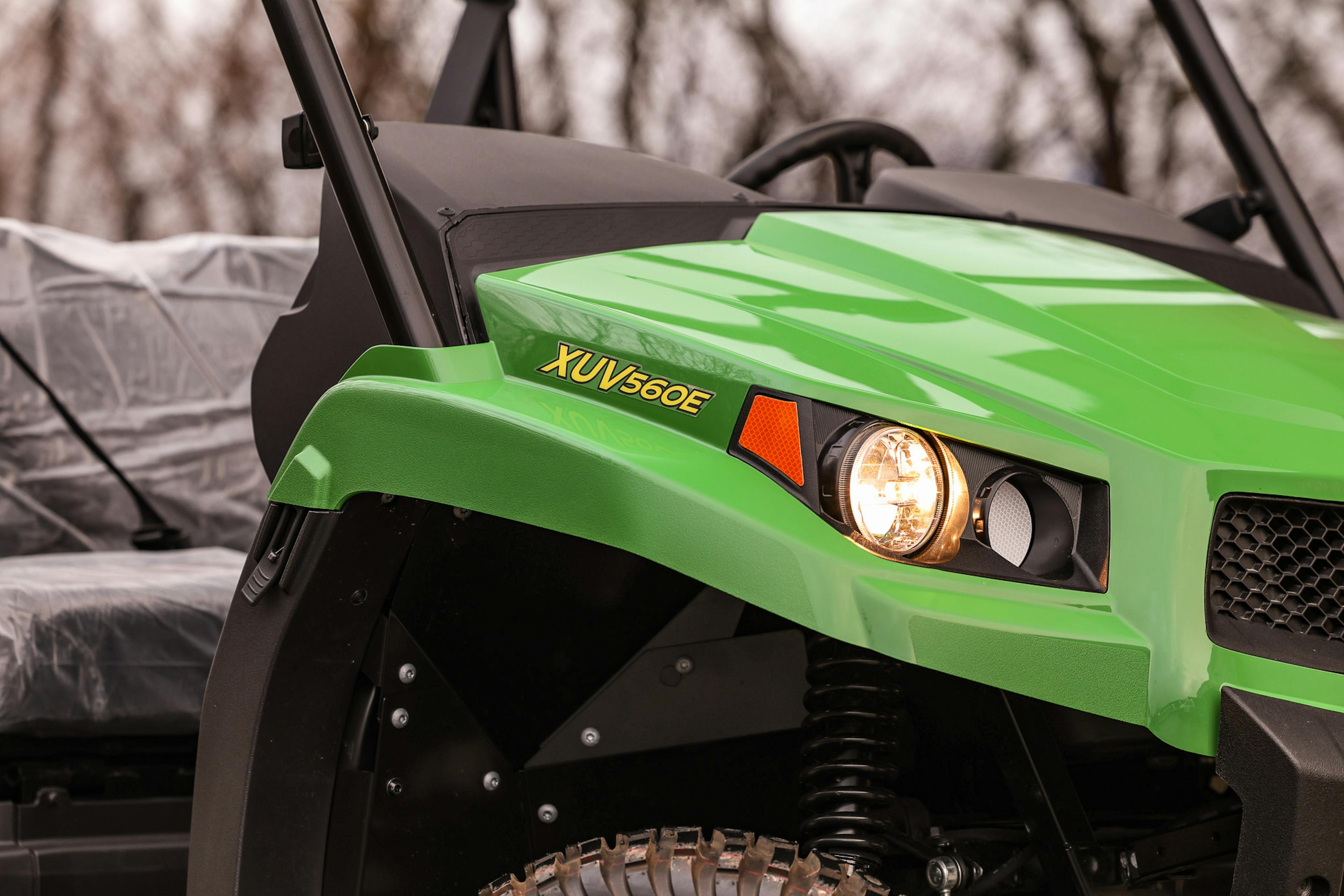 2025 John Deere Gator XUV560E passenger front fender/headlight