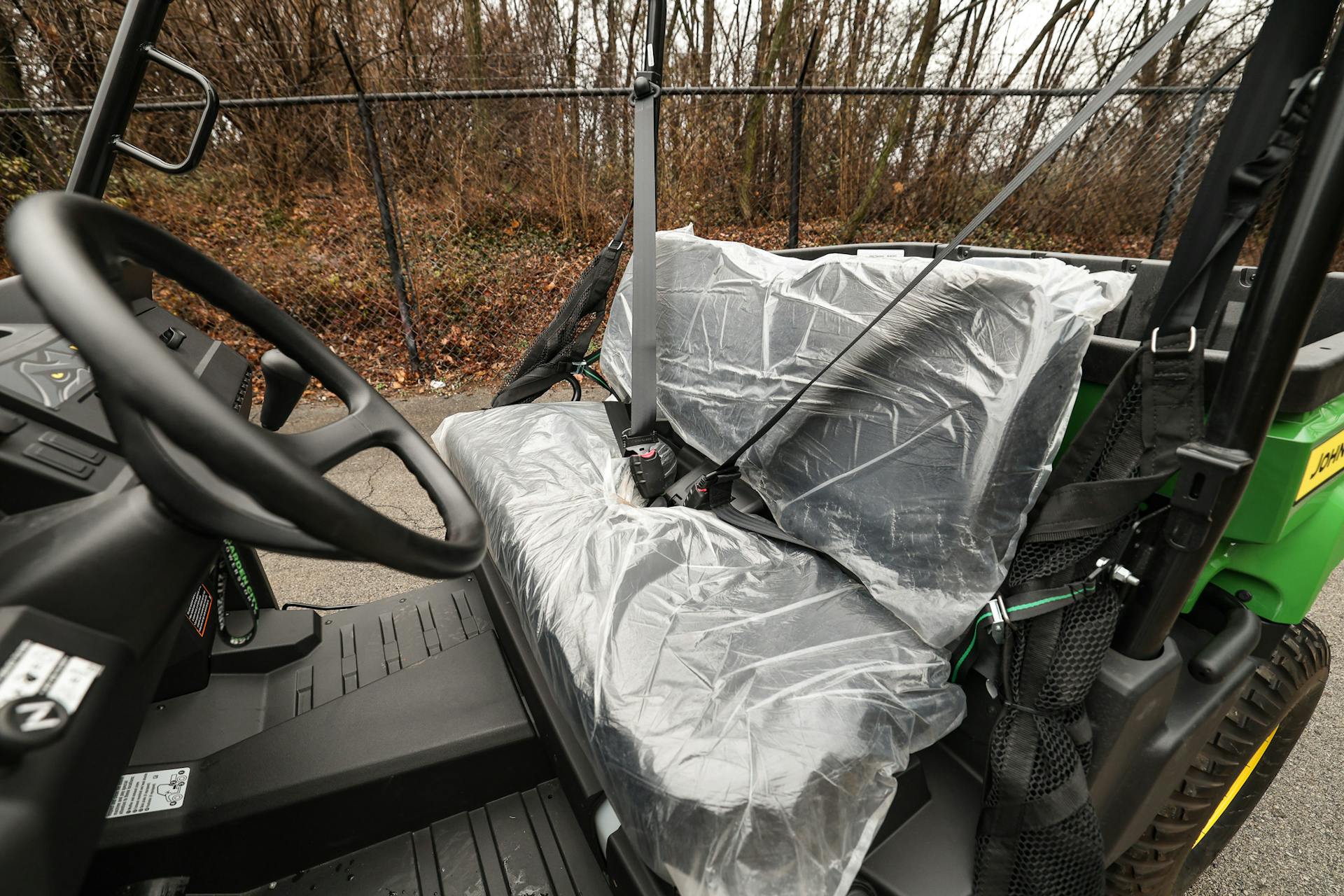 2025 John Deere Gator XUV560E seats driver side