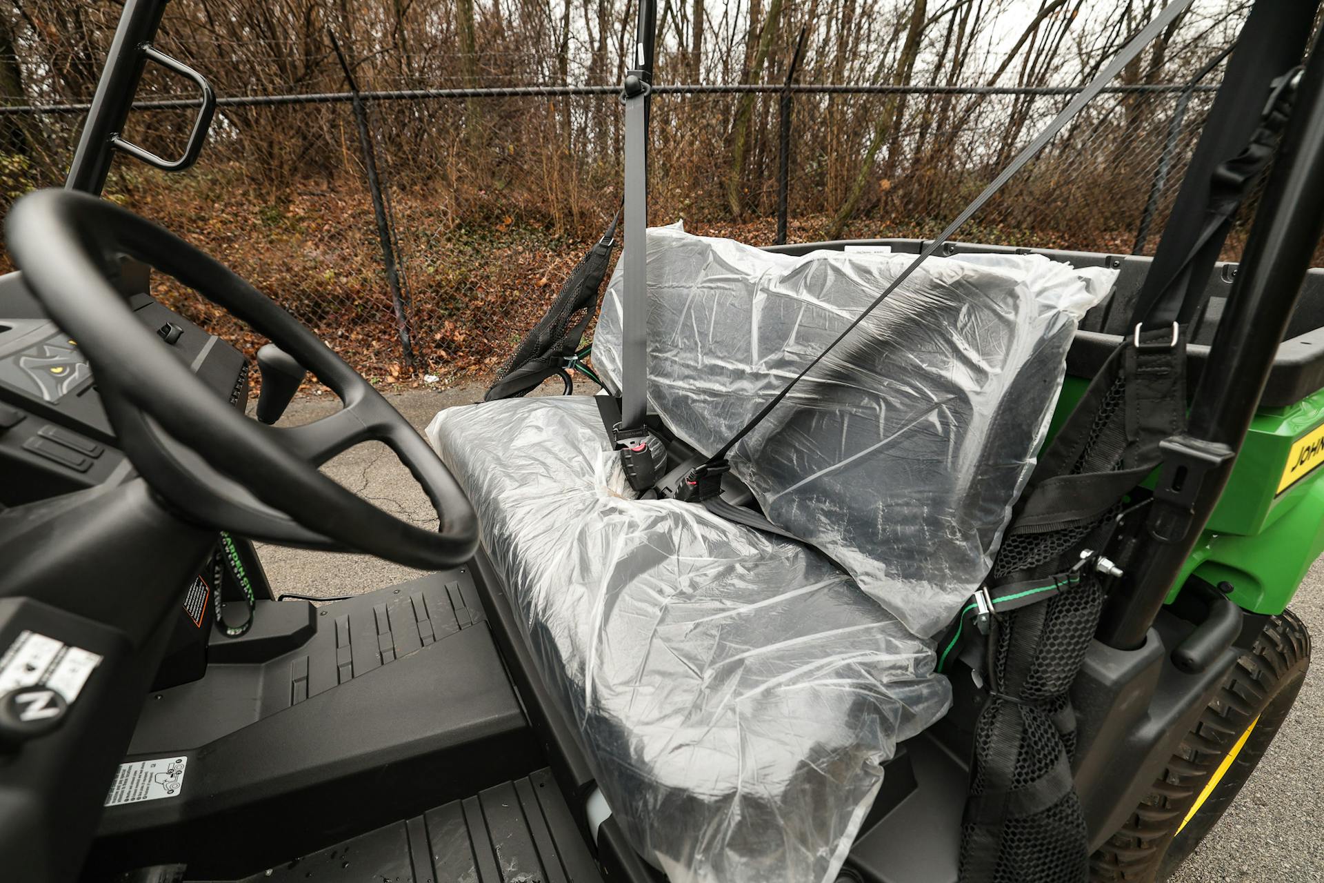 2025 John Deere Gator XUV560E seats driver side