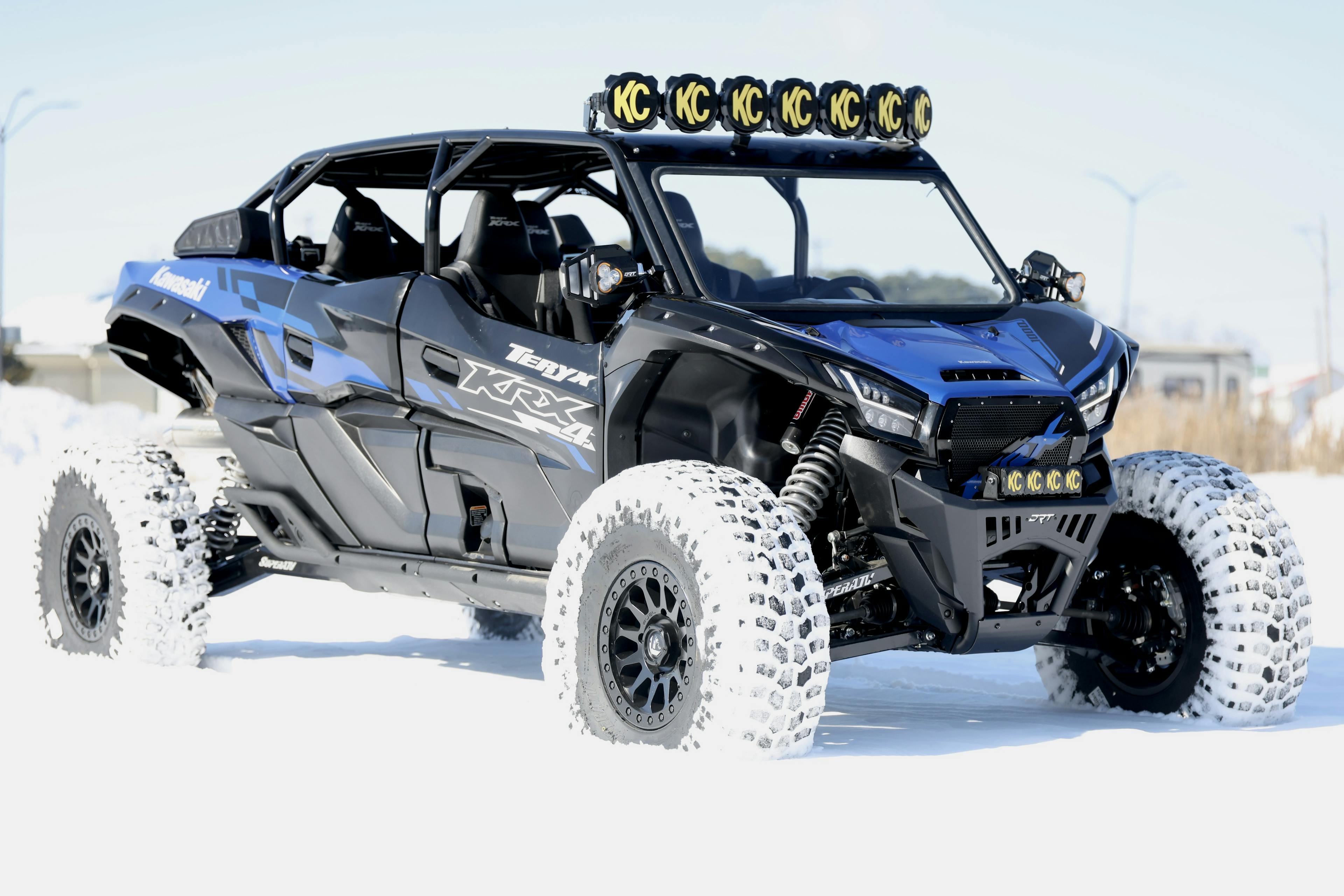 2025 Kawasaki KRX4 1000 passenger side front 3/4