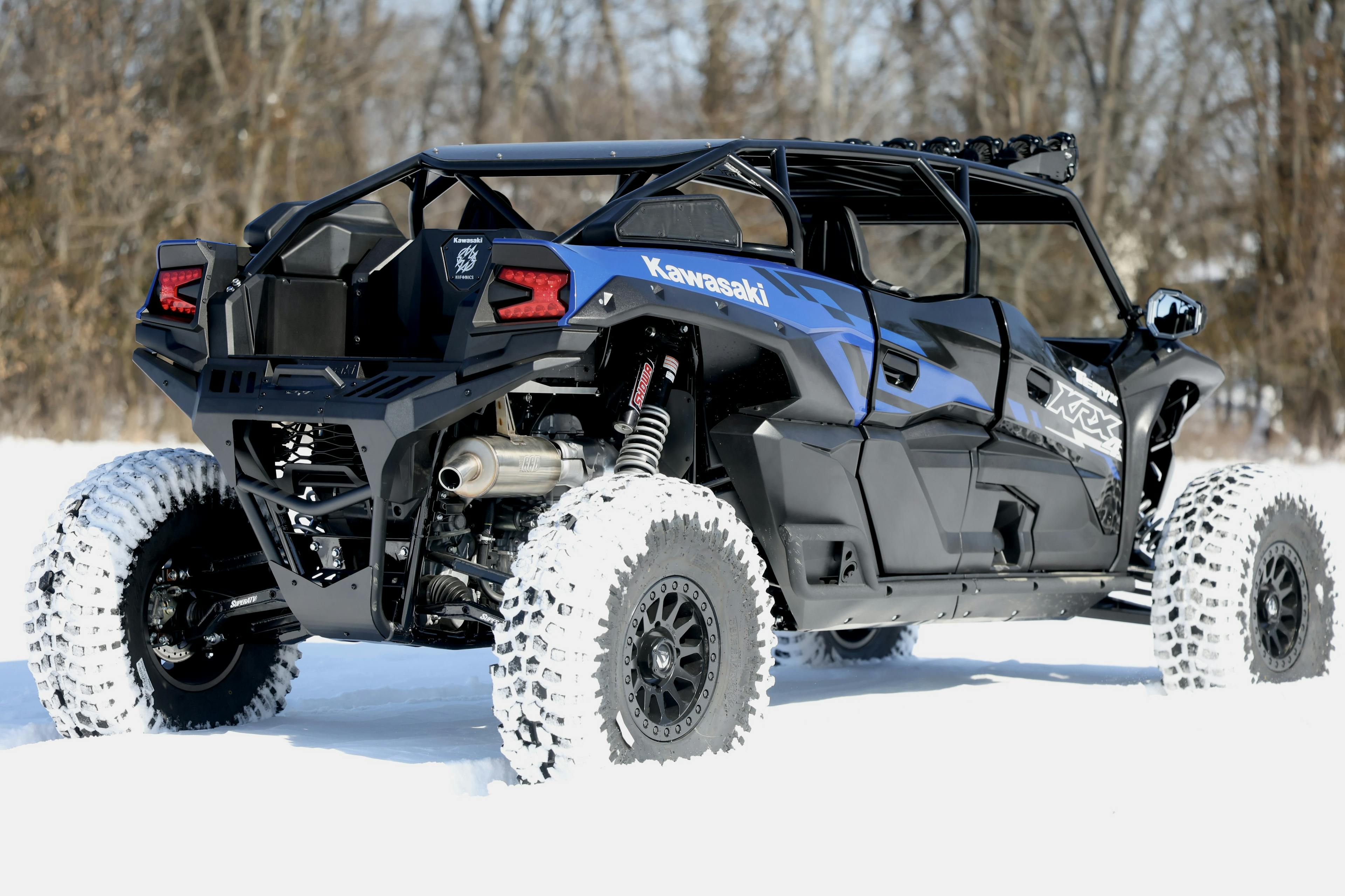 2025 Kawasaki KRX4 1000 passenger side rear 3/4