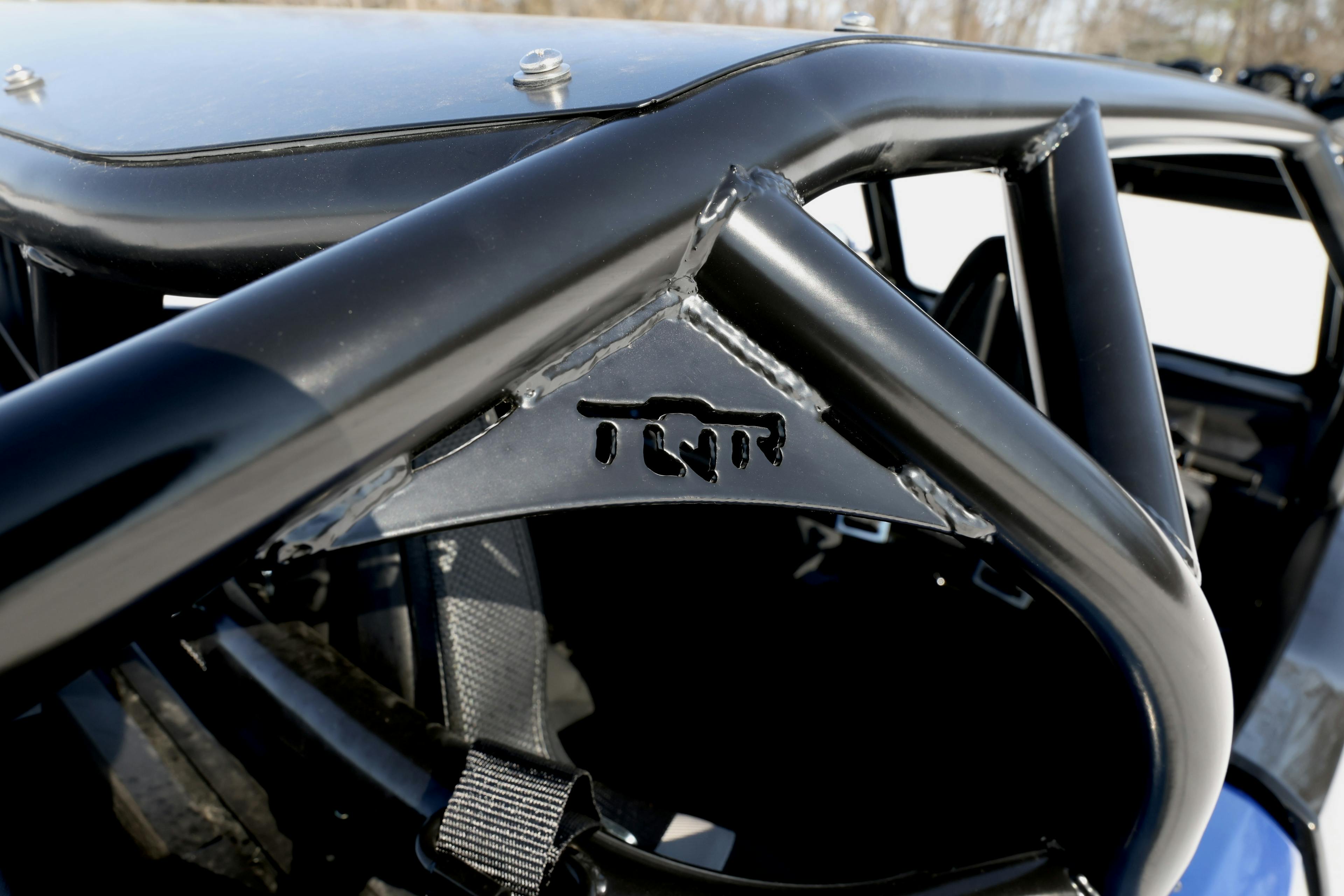 2025 Kawasaki KRX4 1000 TQR cage gusset detail