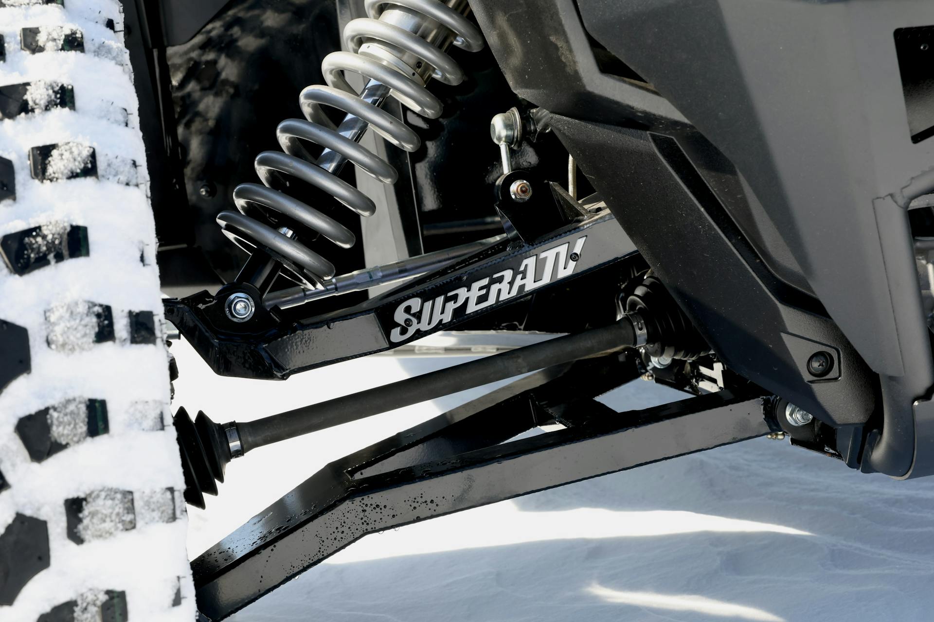 2025 Kawasaki KRX4 1000 passenger front SuperATV control arms