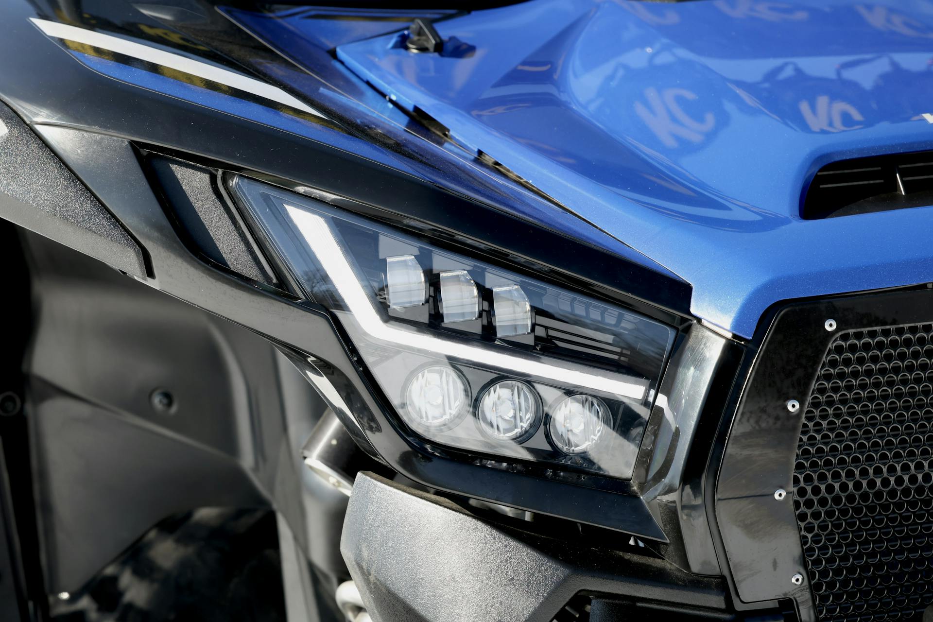 2025 Kawasaki KRX4 1000 headlight detail